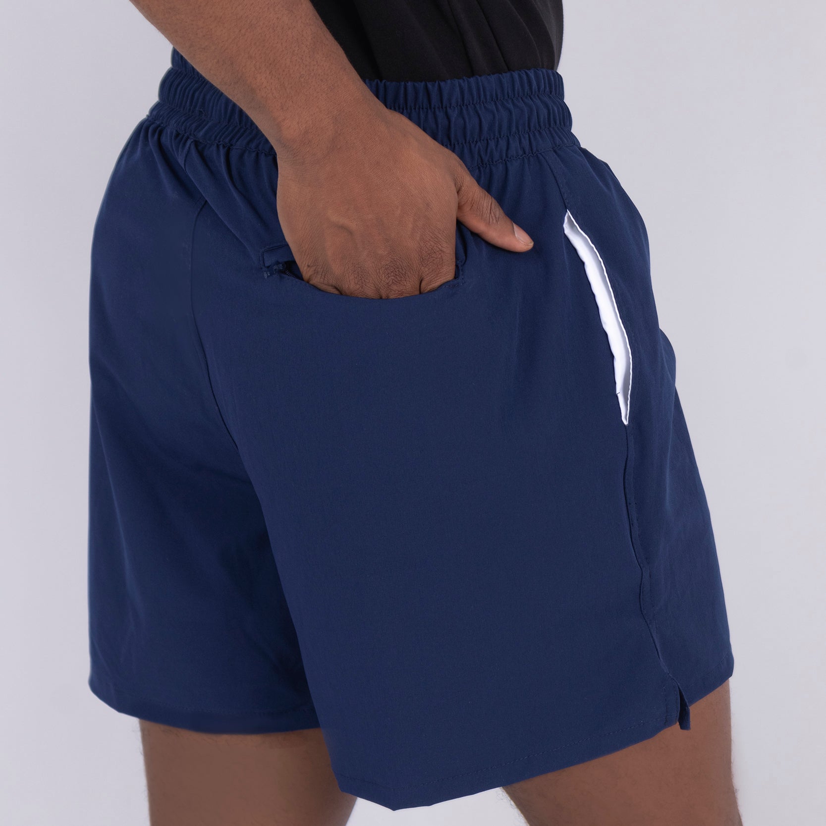 Pantaloneta hombre Playera Azul
