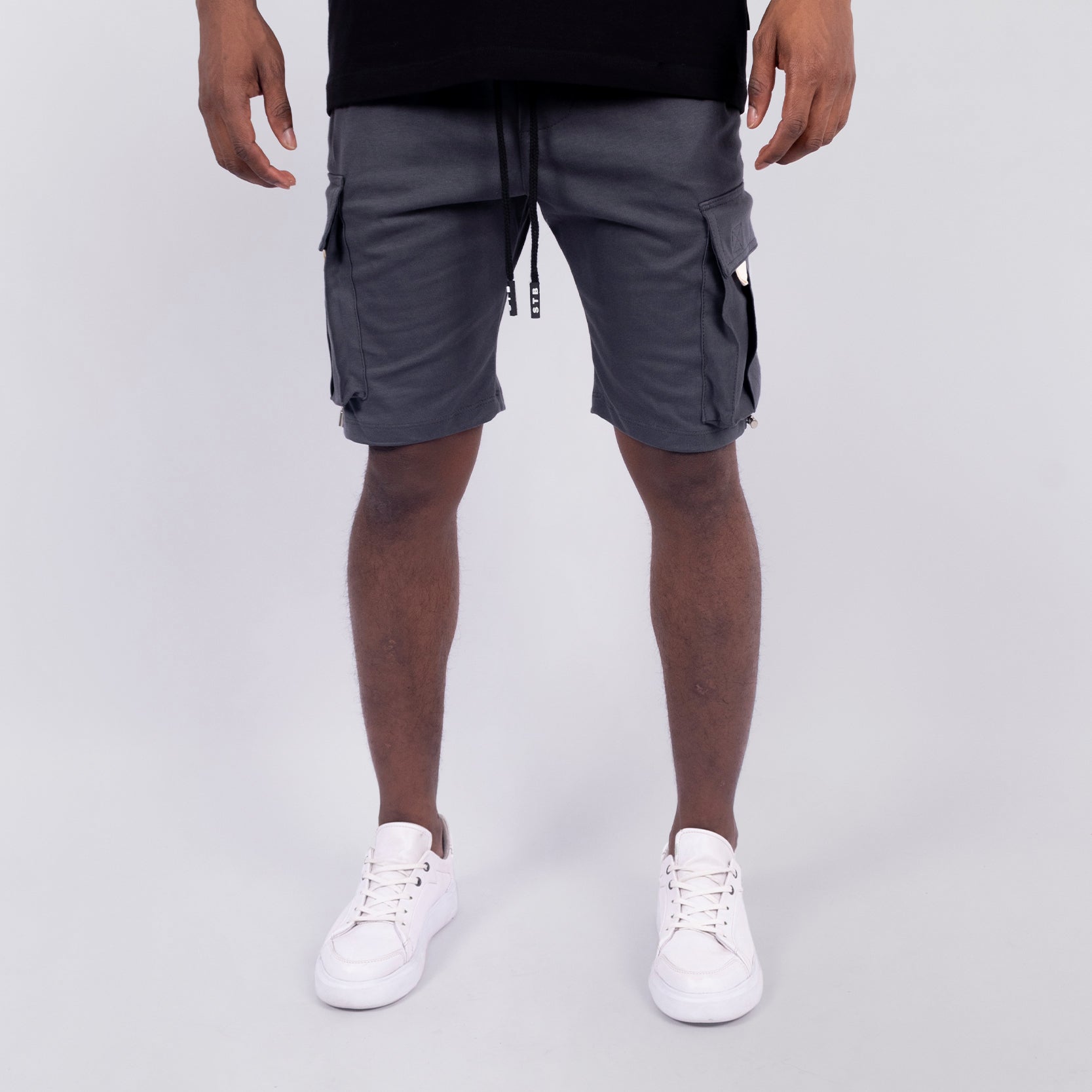 Pantaloneta  hombre Cargo  Grey