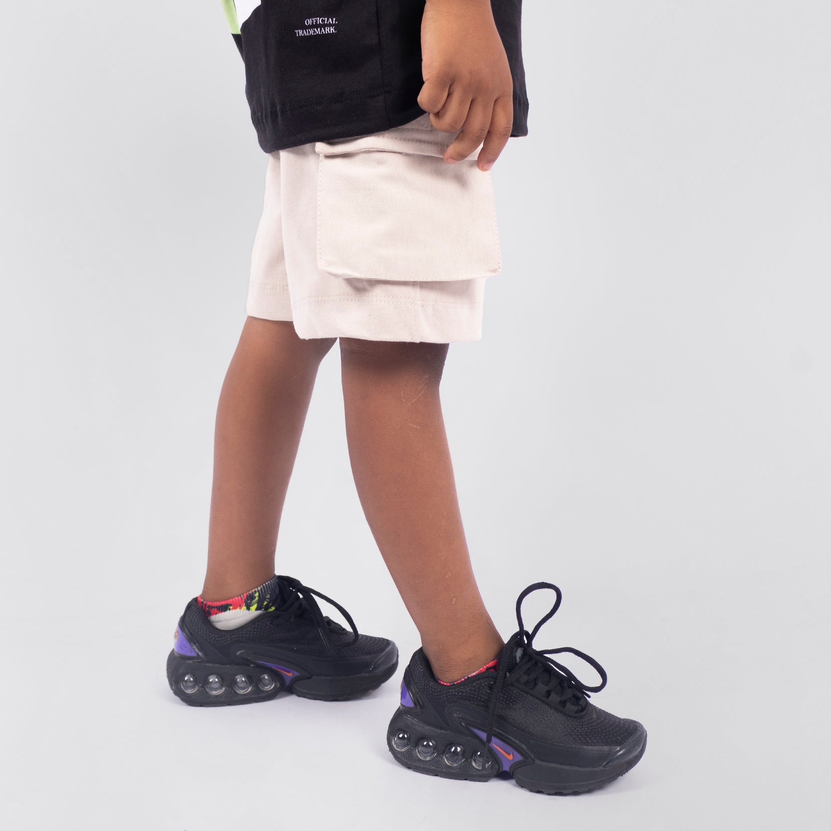 Pantaloneta niño  Cargo beige