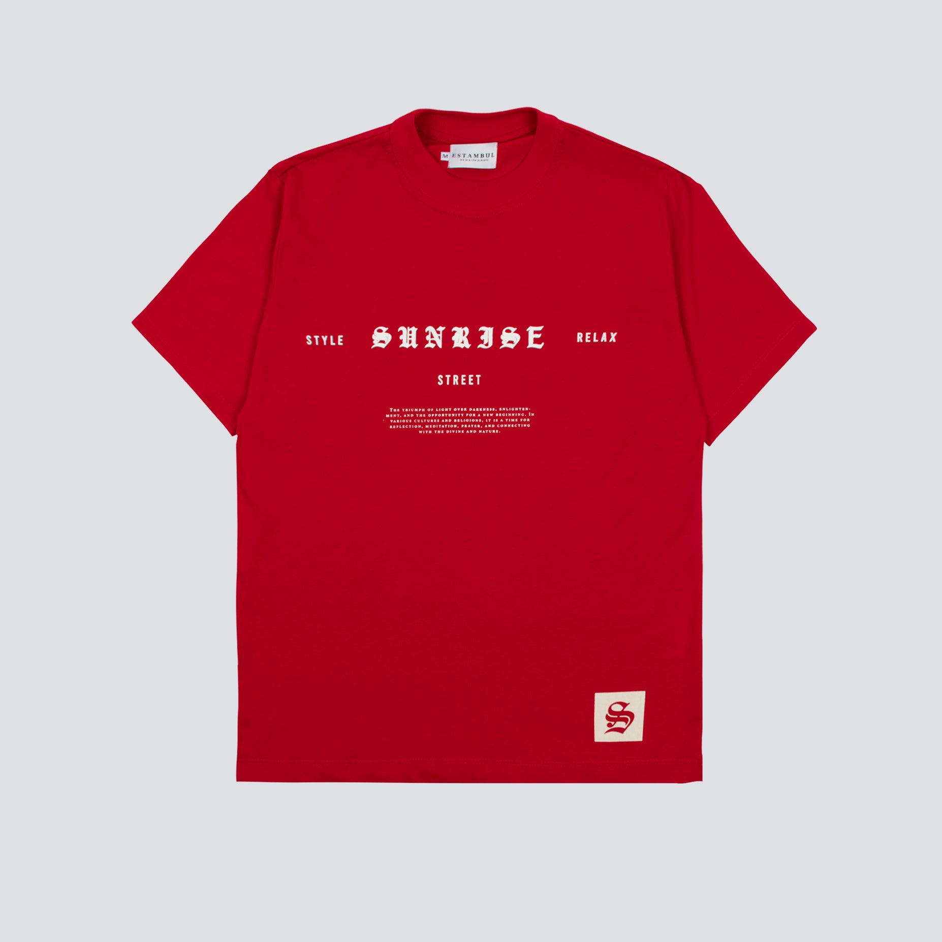 Camiseta regular adulto sunrise