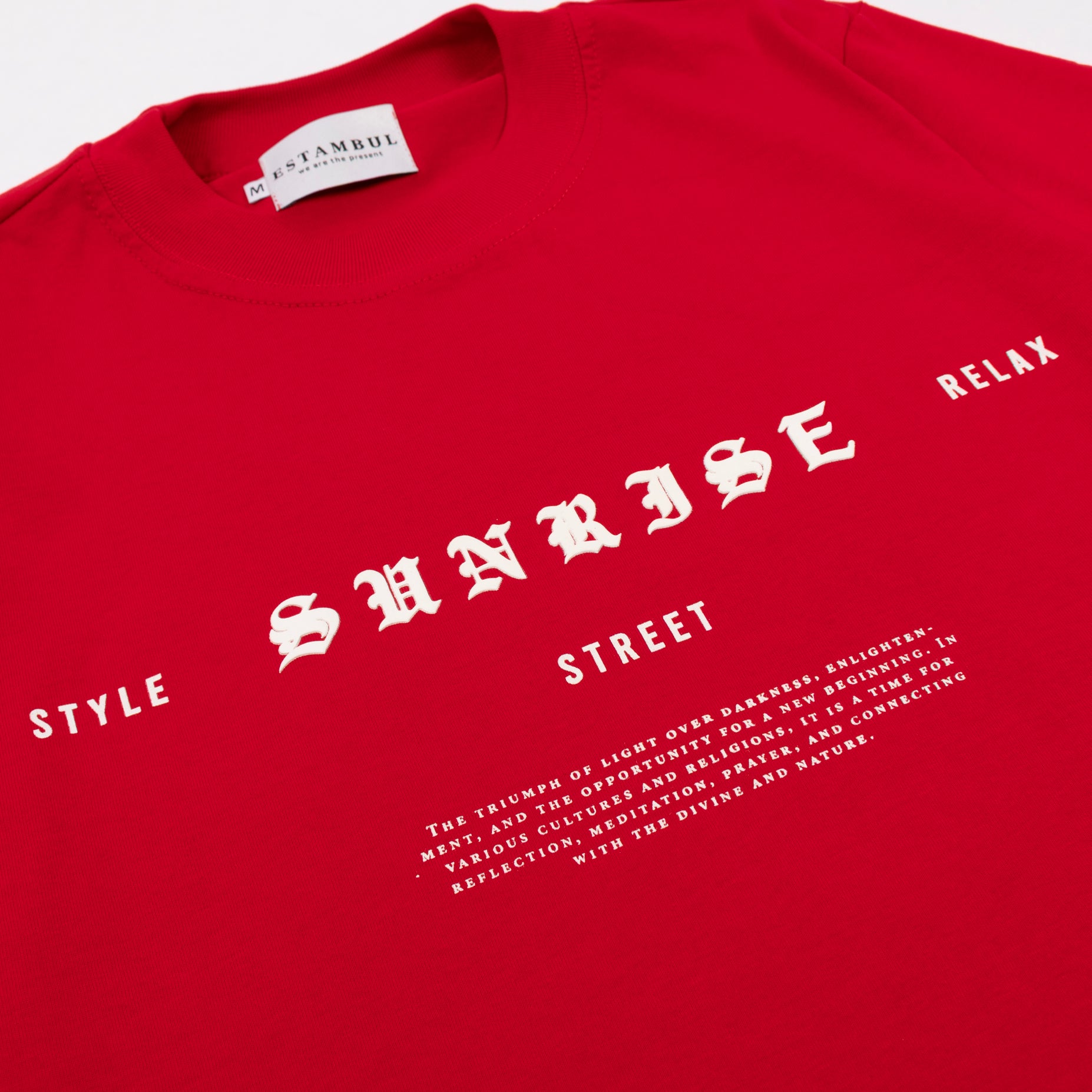 Camiseta regular adulto sunrise