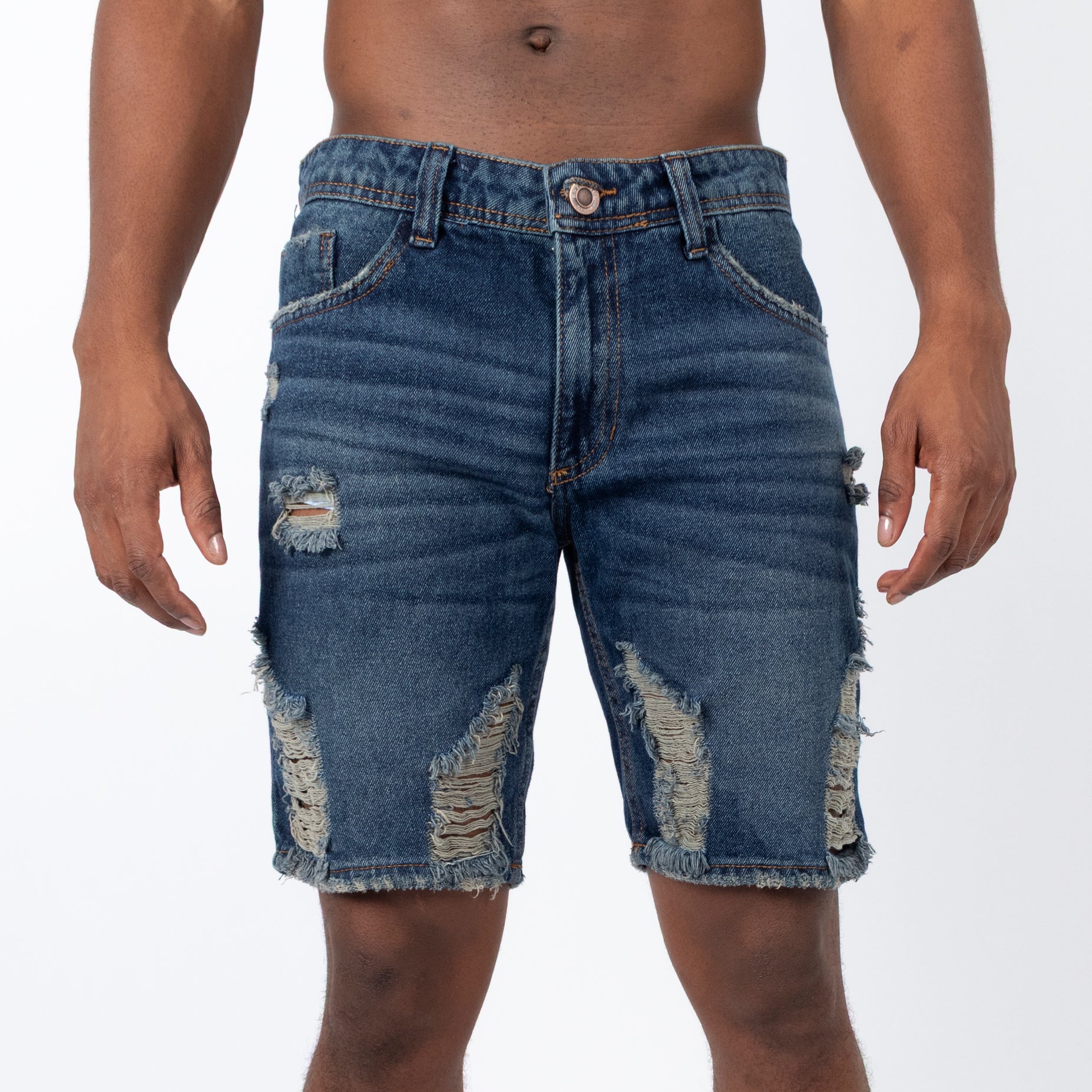 Bermuda hombre desgaste rotos