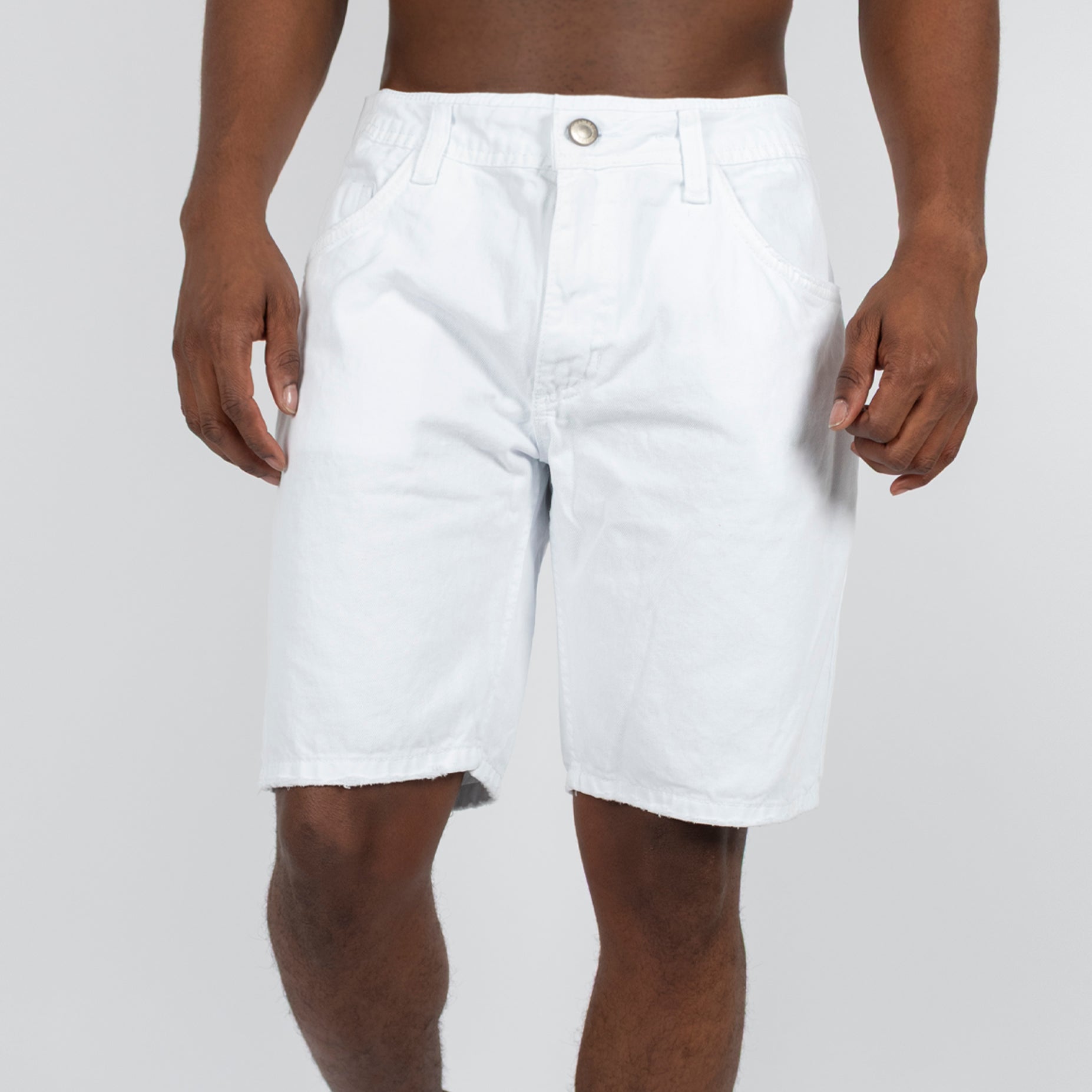 Bermuda hombre blanca clasica