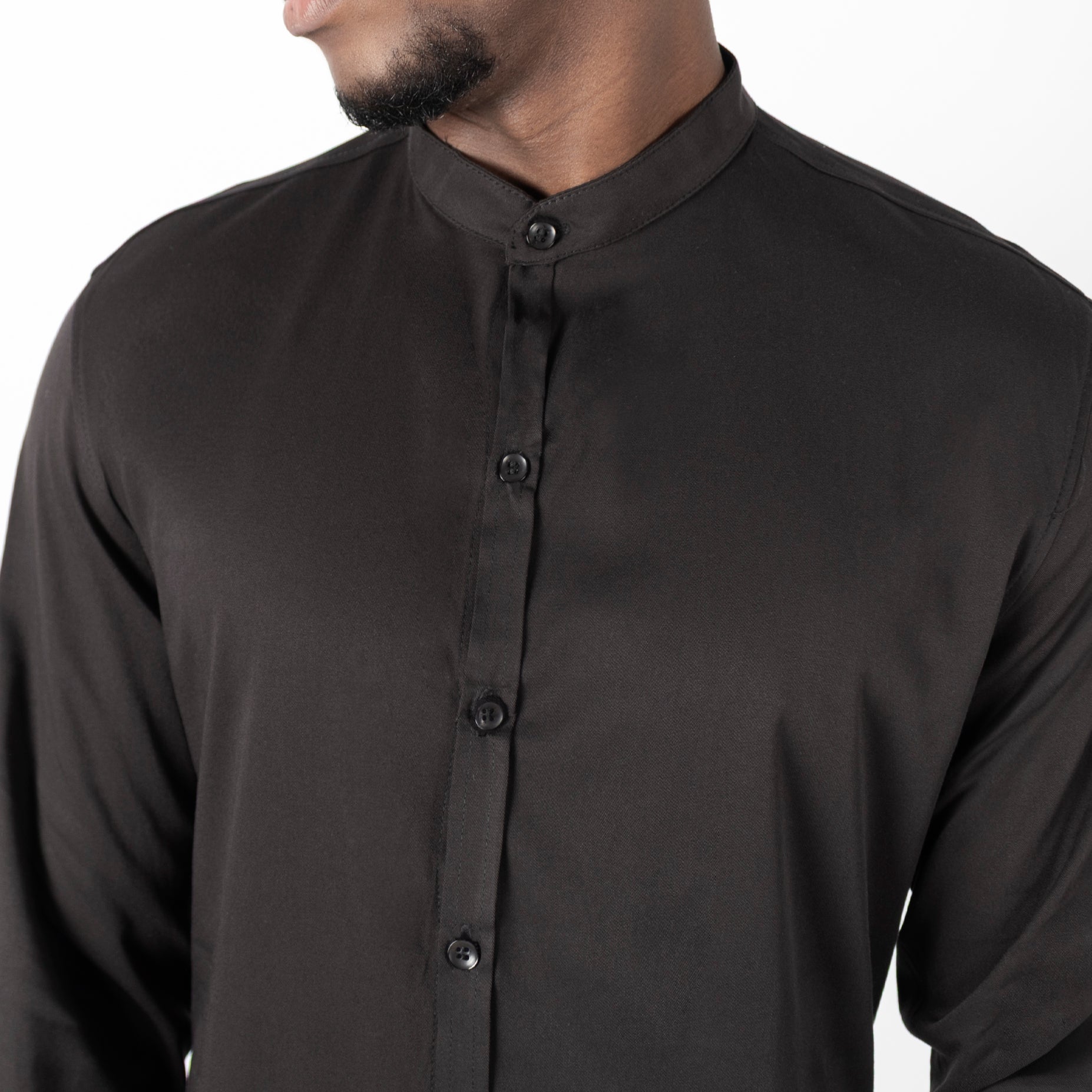 Camisa hombre Ml  neru negra