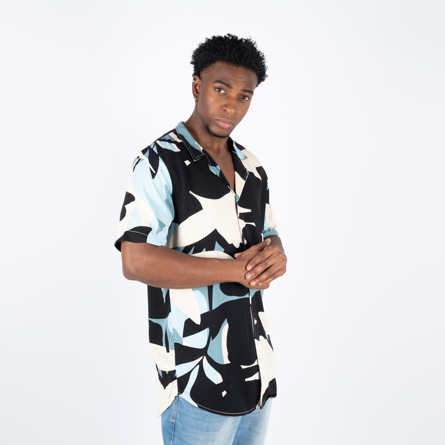 Camisa hombre cuello