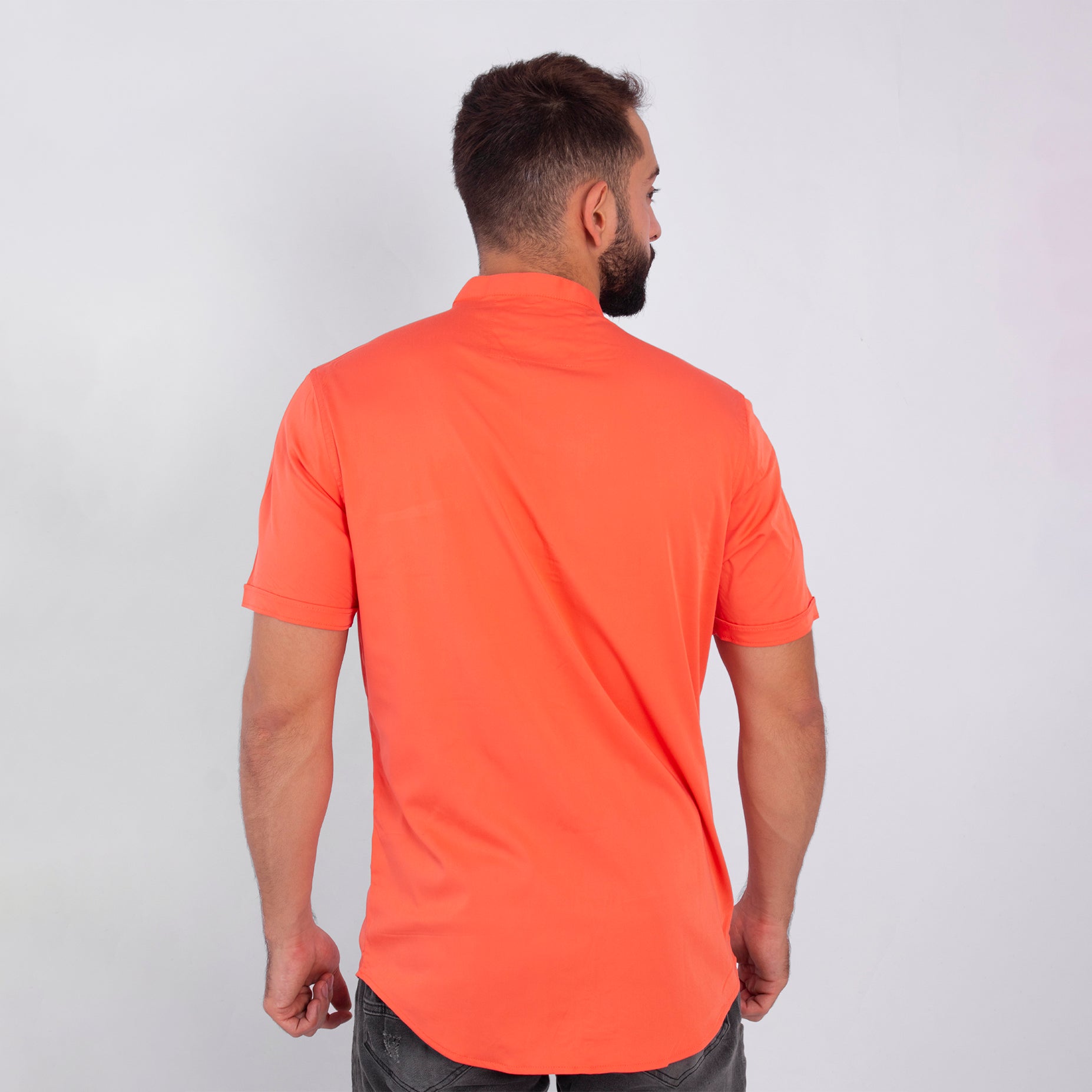 Camisa hombre Básica salmon