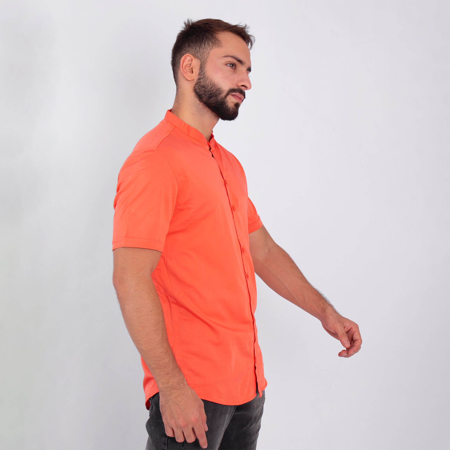 Camisa hombre Básica salmon
