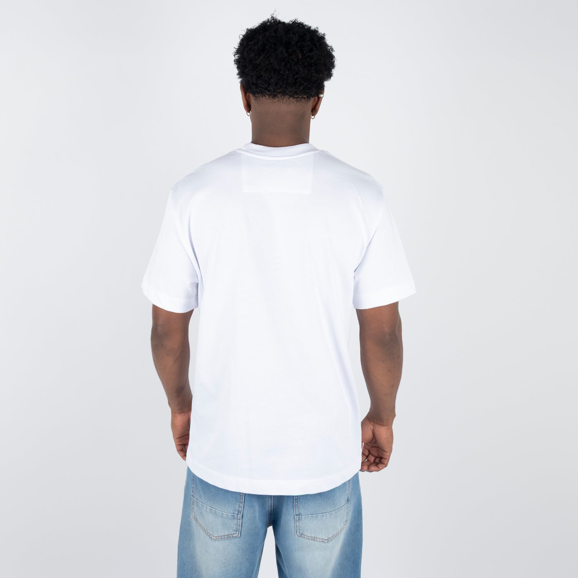 Camiseta hombre basica blanca