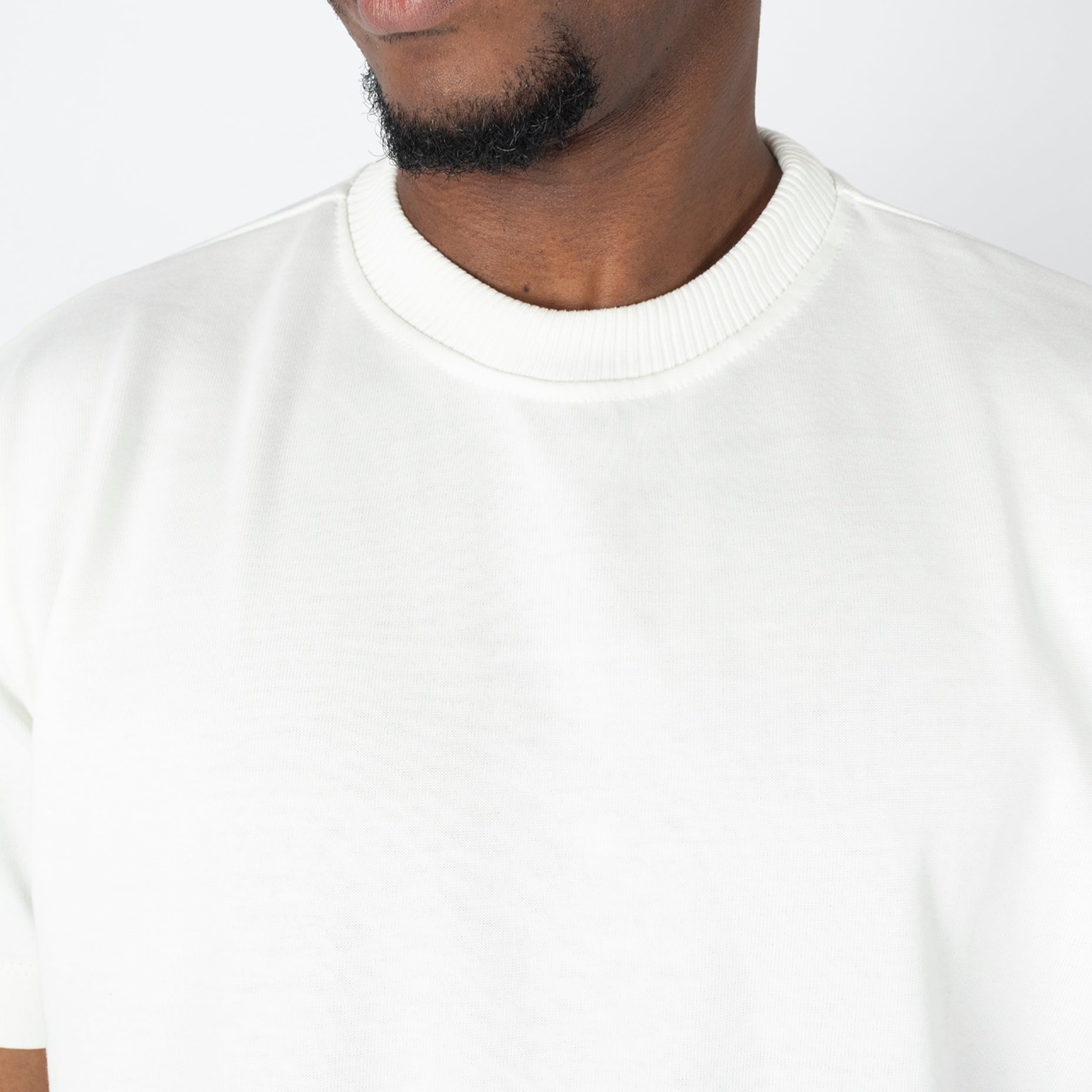 Camiseta hombre basica beige