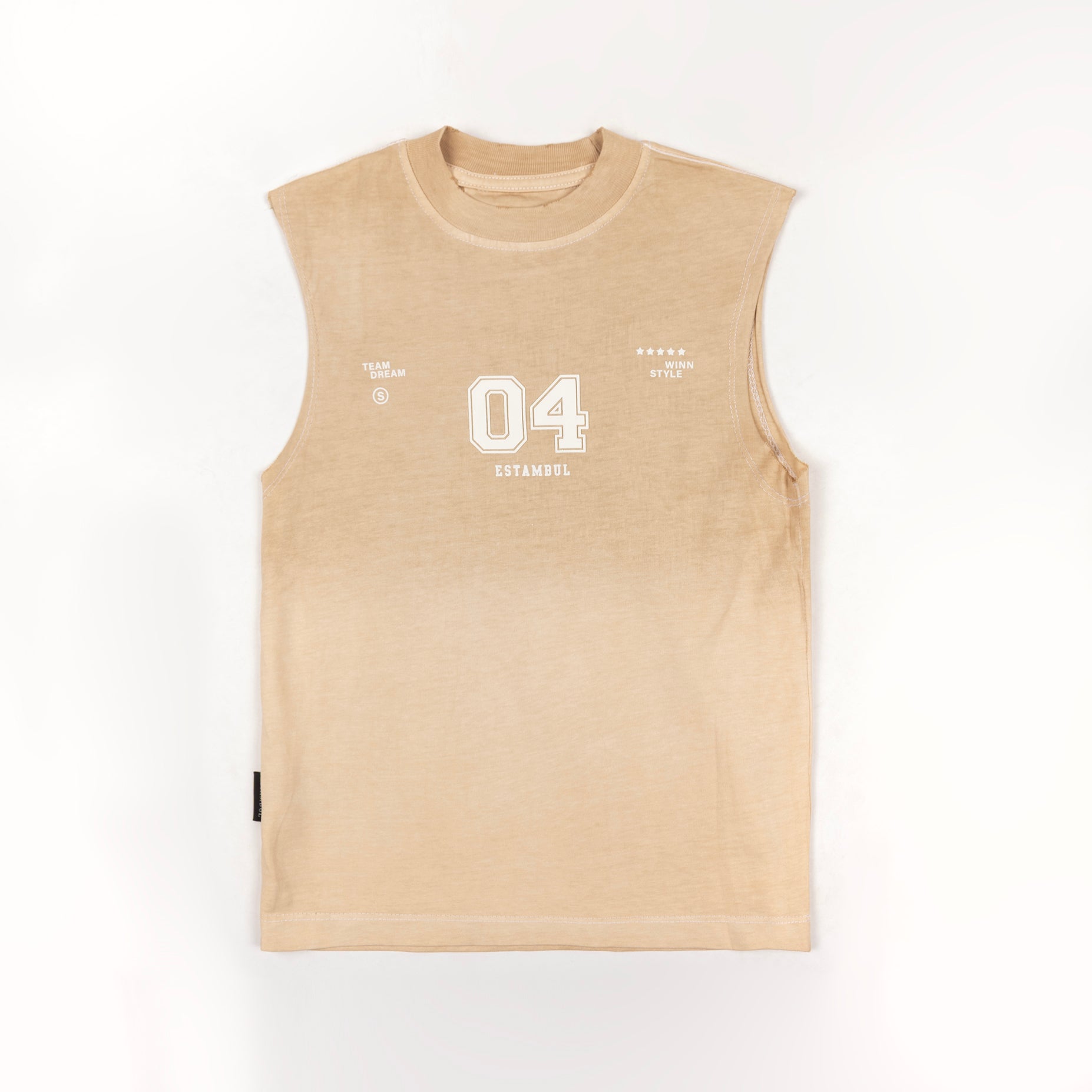 Camisilla niño beige