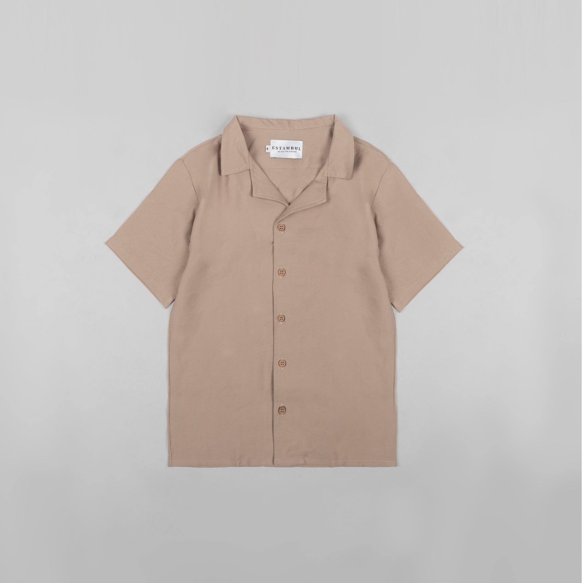 Conjunto niño pantalon camel