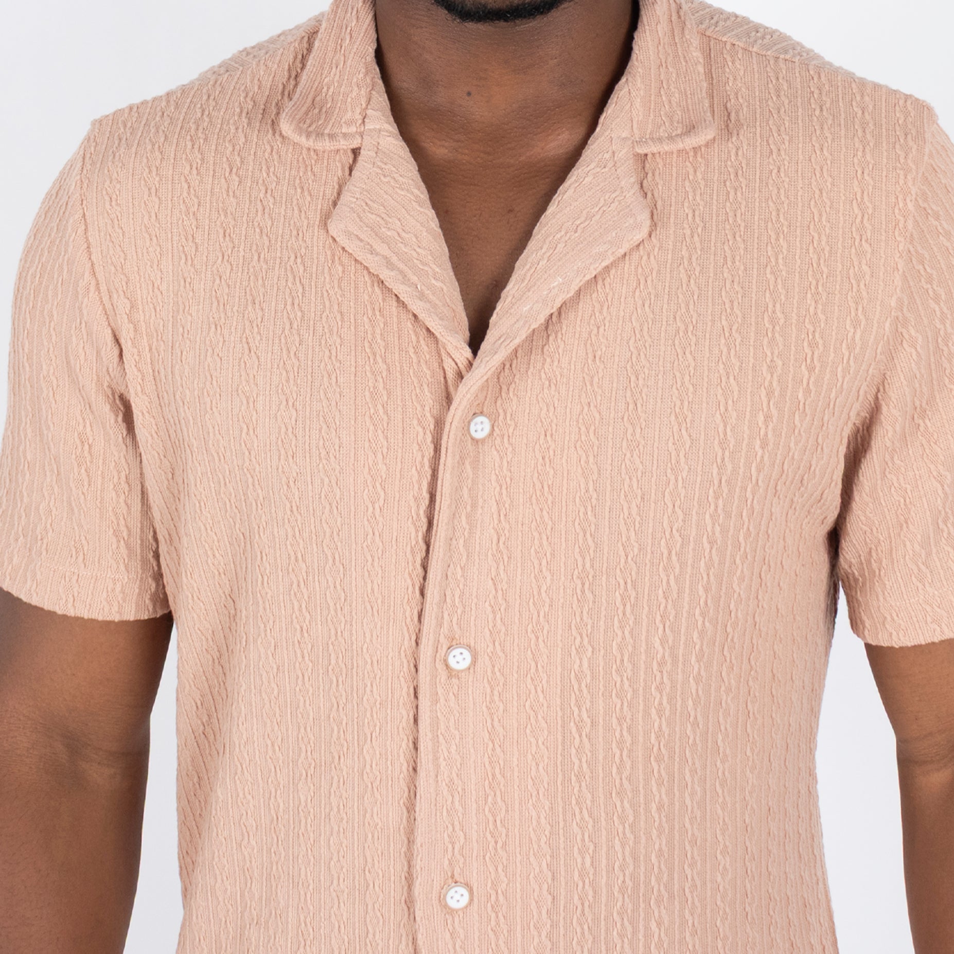 Conjunto hombre textura palo rosa