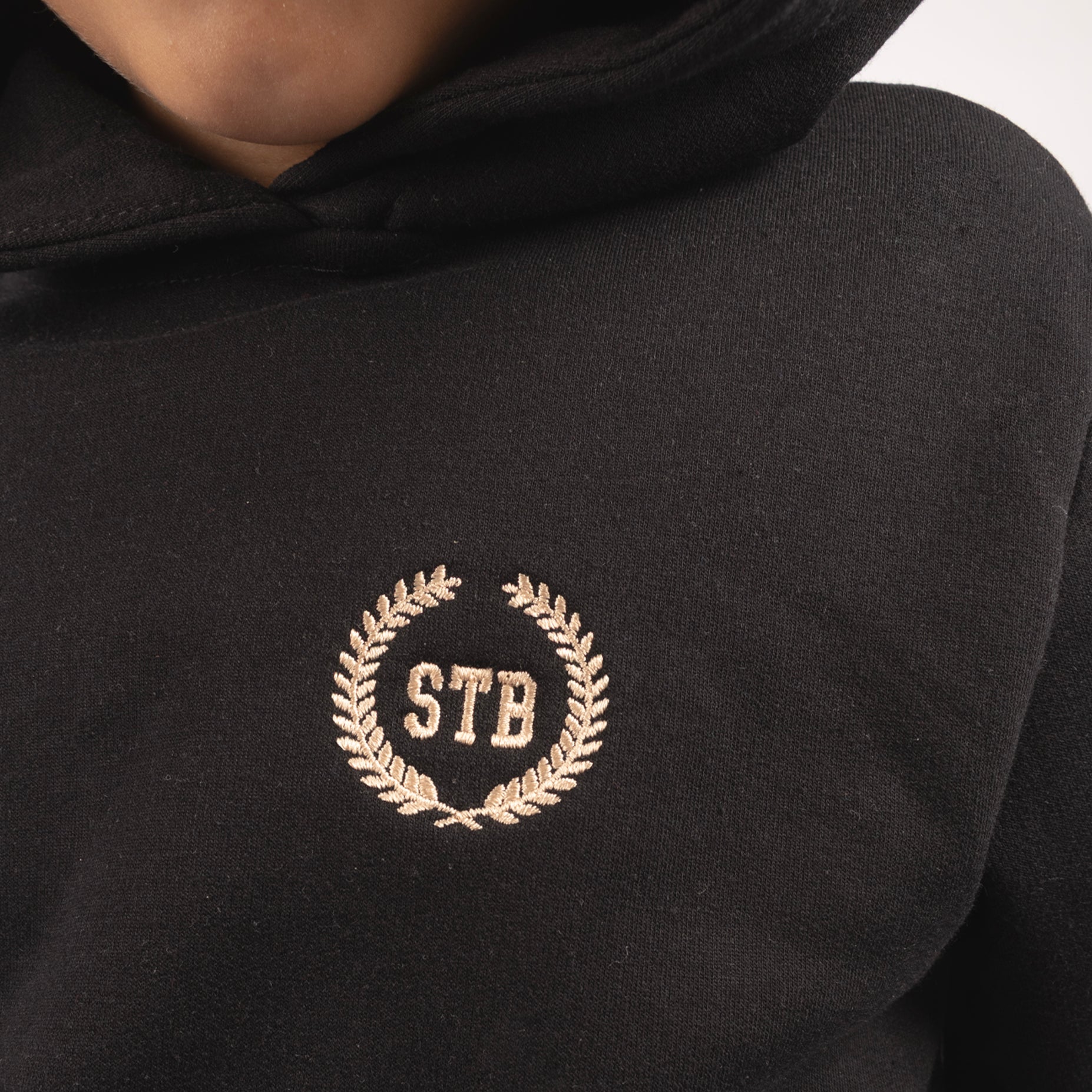 Conjunto niño sudadera negro