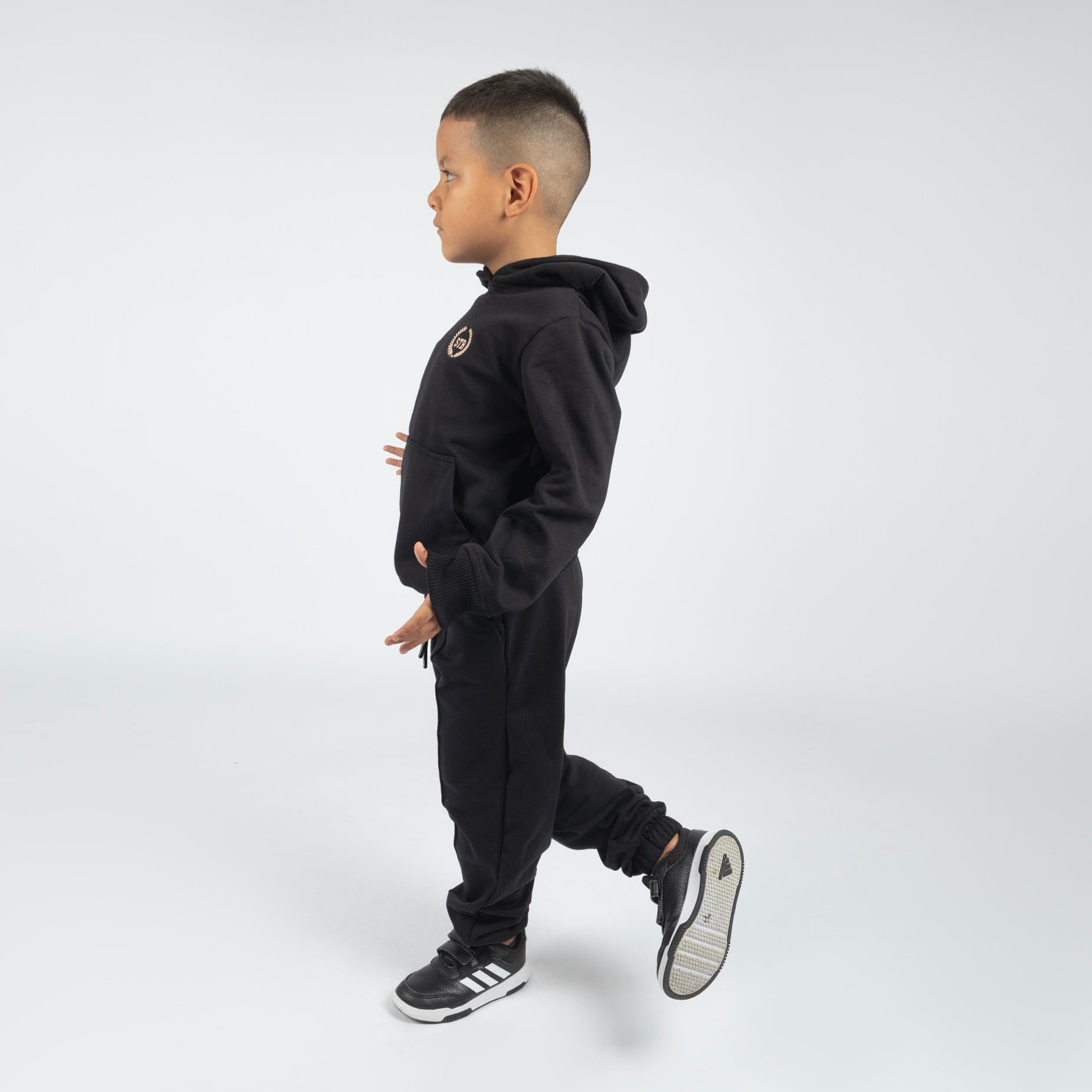 Conjunto niño sudadera negro