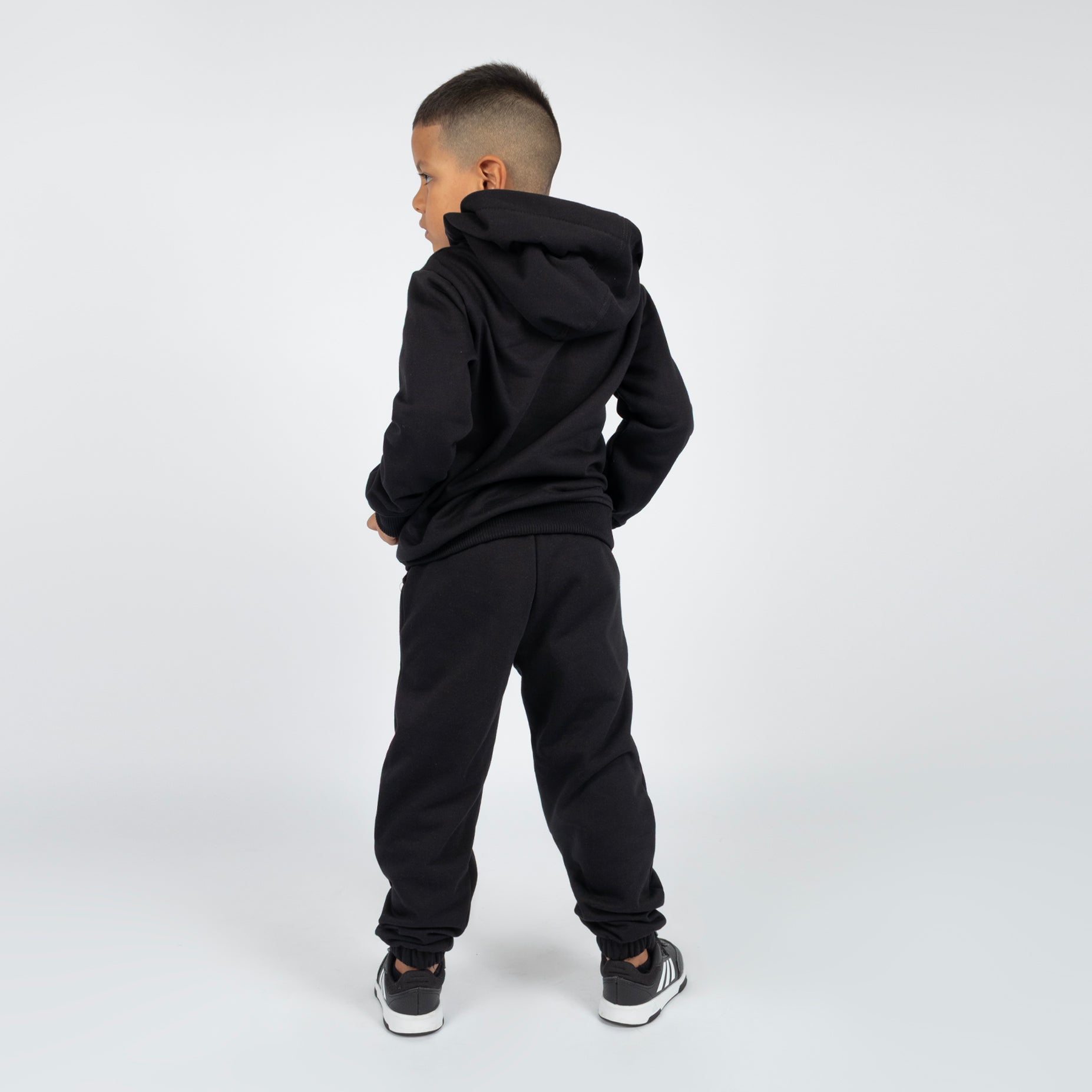 Conjunto niño sudadera negro