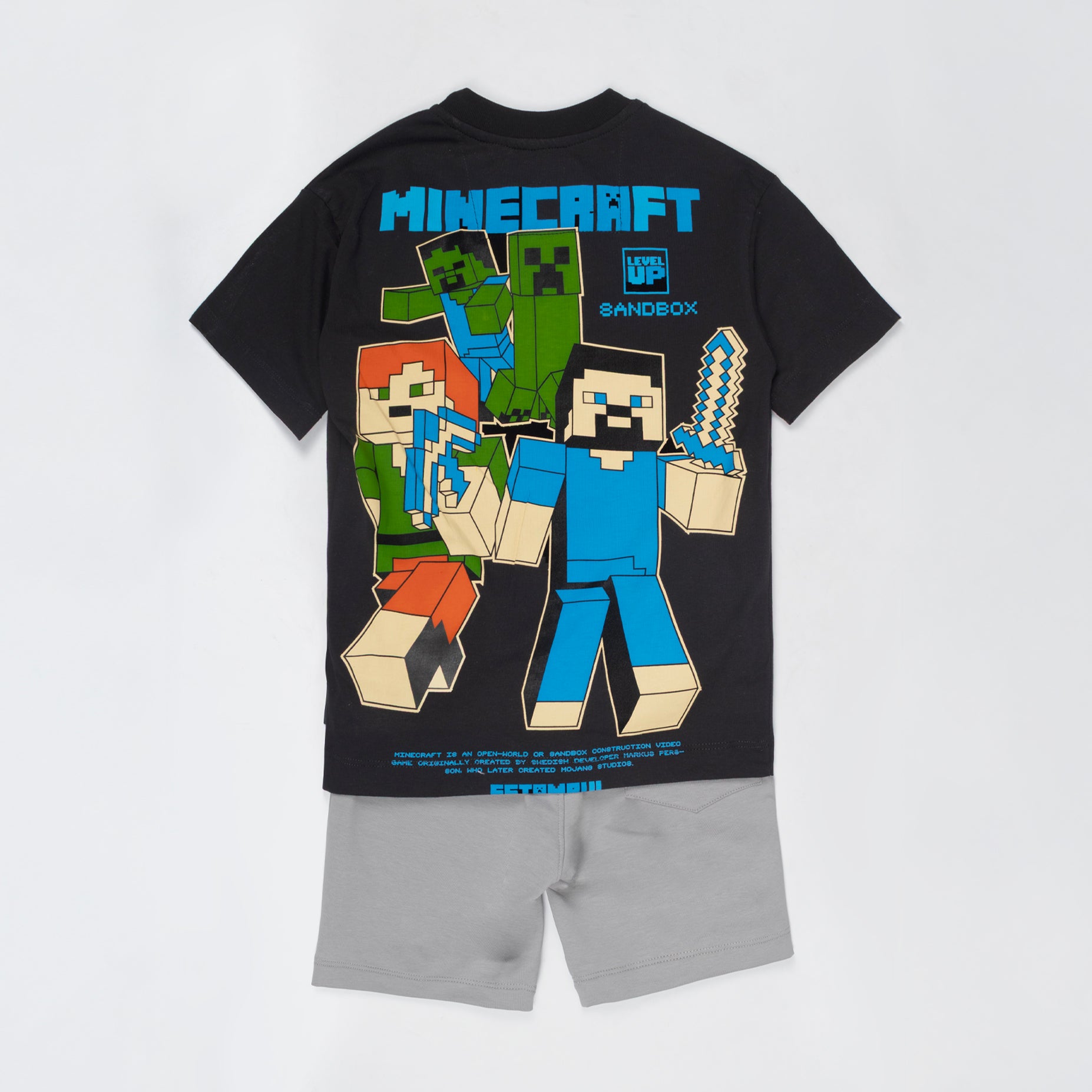 Conjunto niño Minecraft