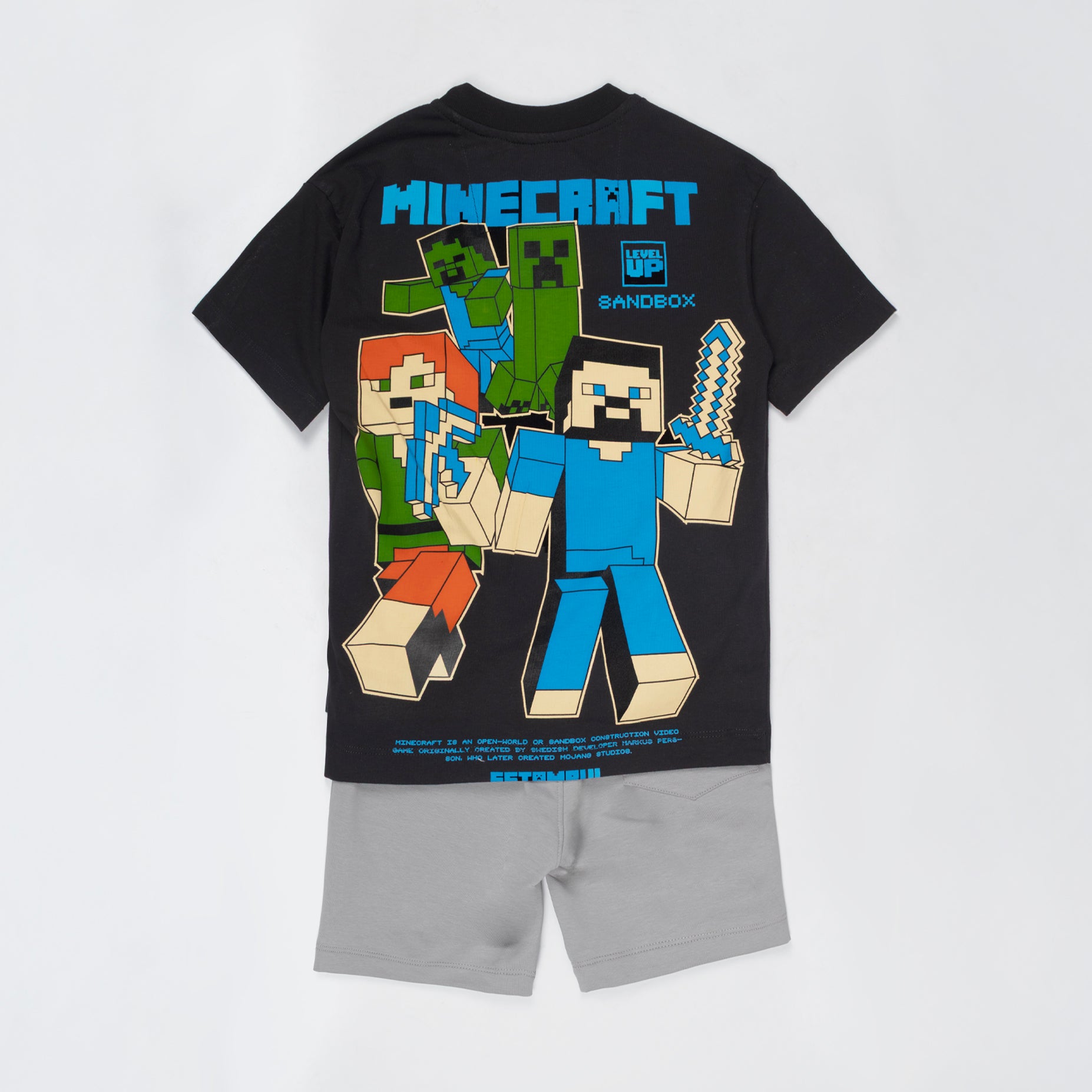 Conjunto niño Minecraft