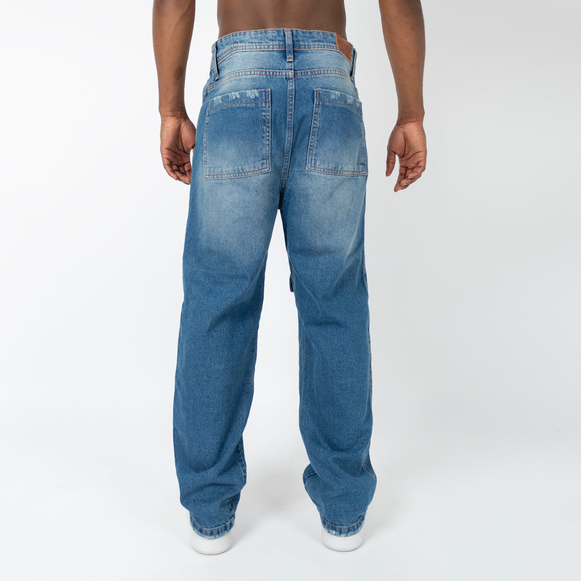 Jean hombre baggy bolsillos
