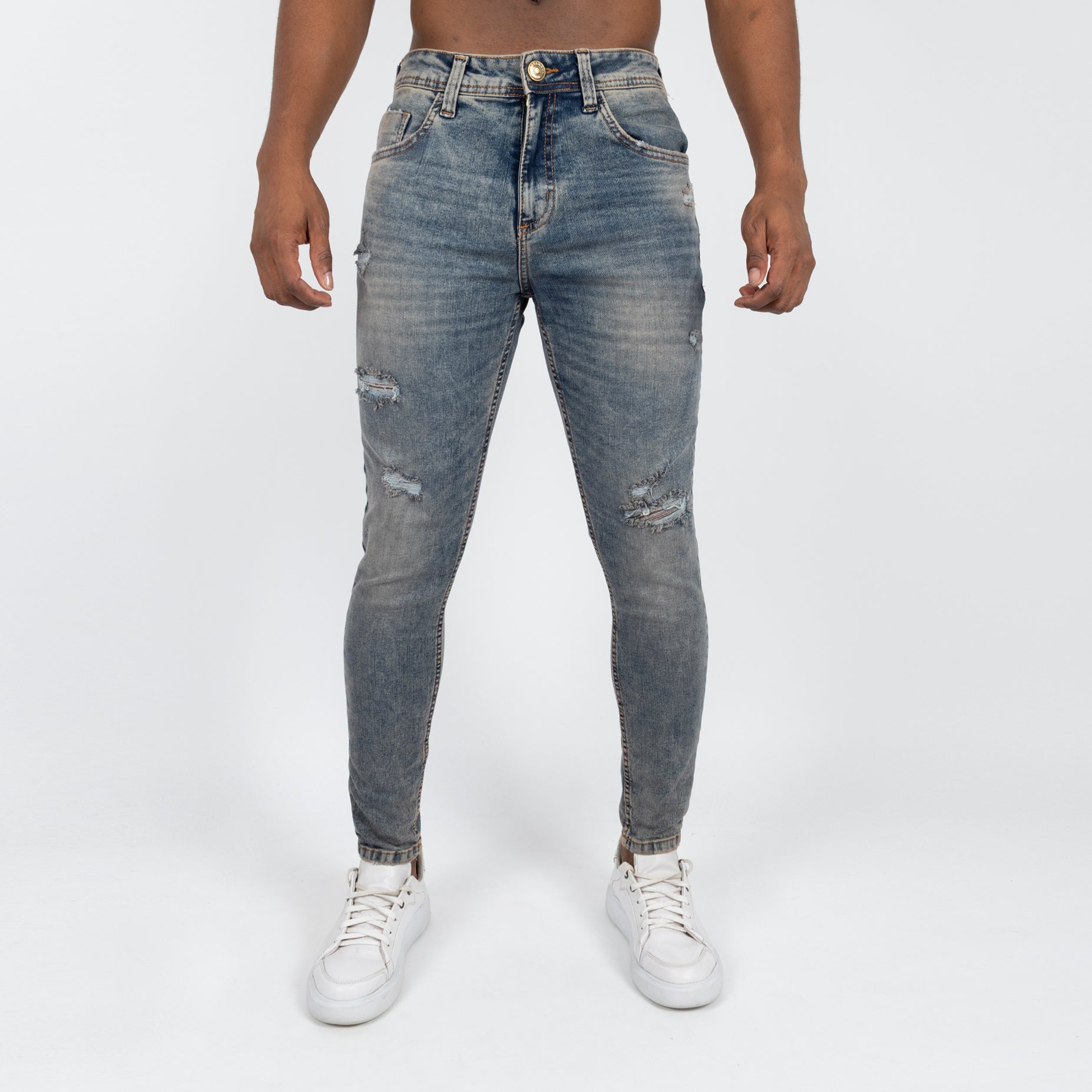 Jean hombre skinny rotos