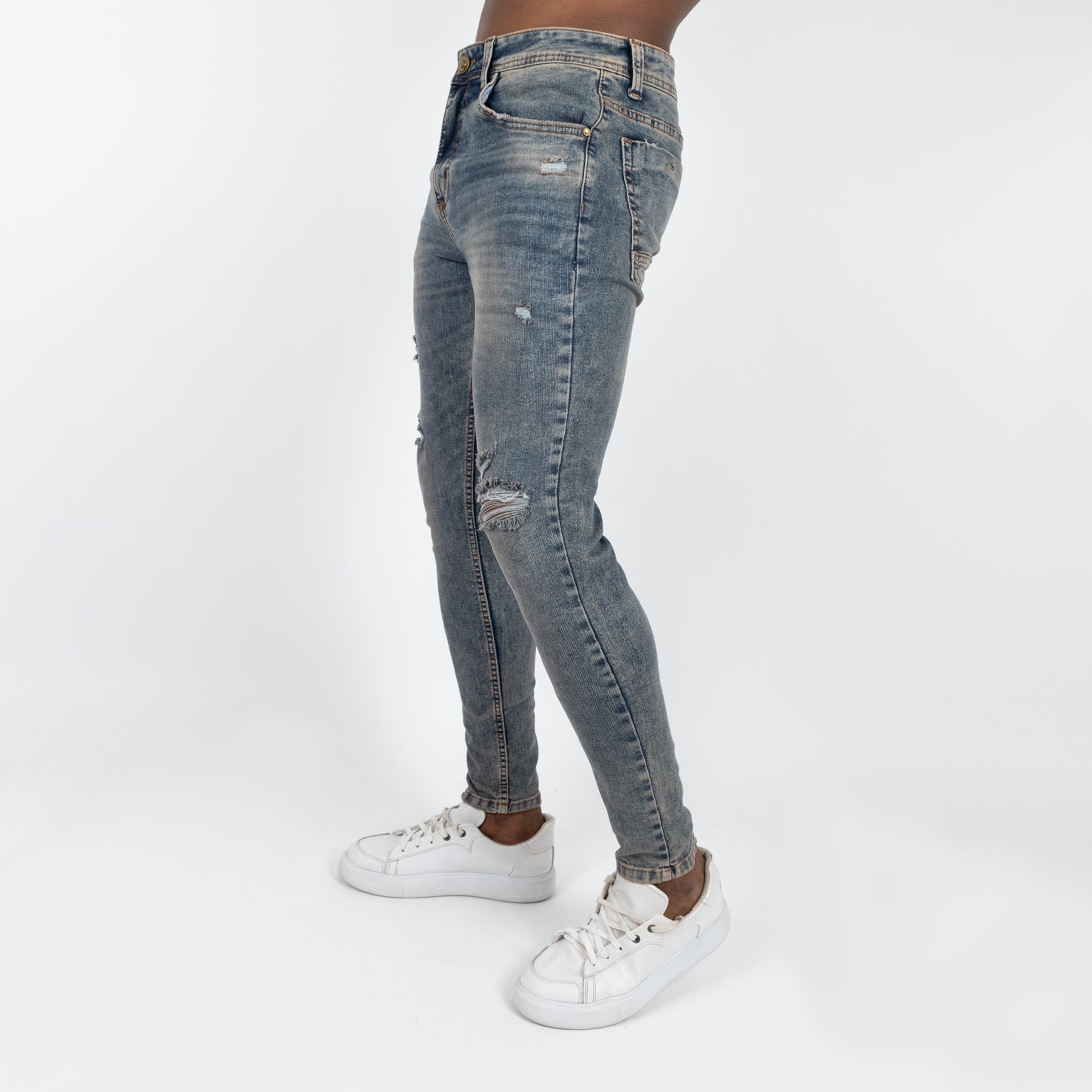 Jean hombre skinny rotos