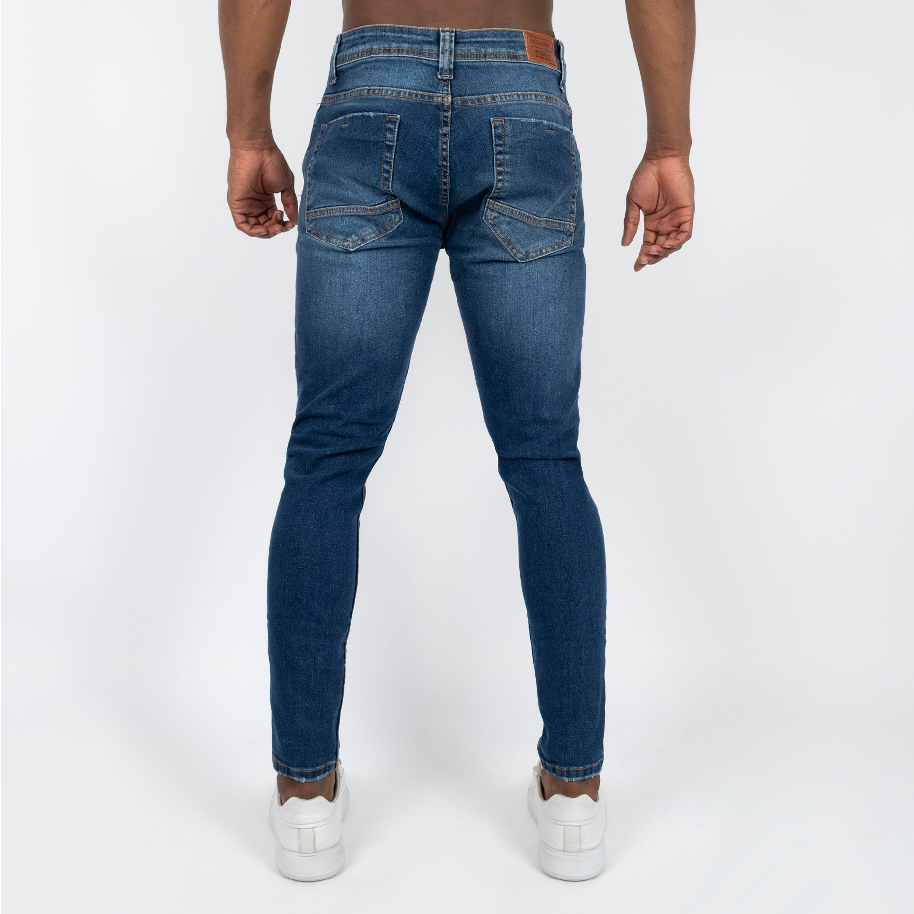 Jean hombre skinny desgaste