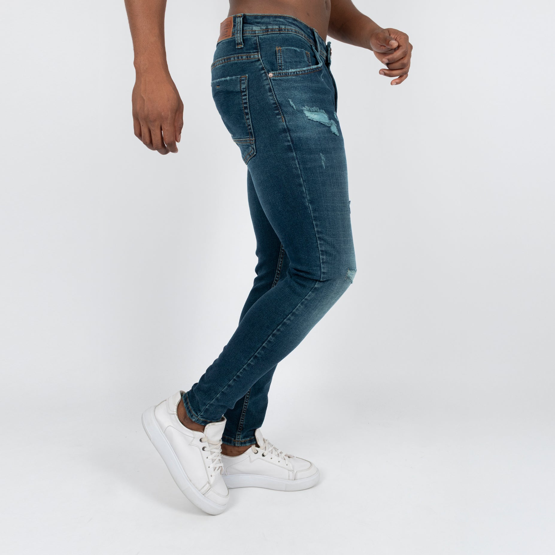 Jean hombre skinny con rotos