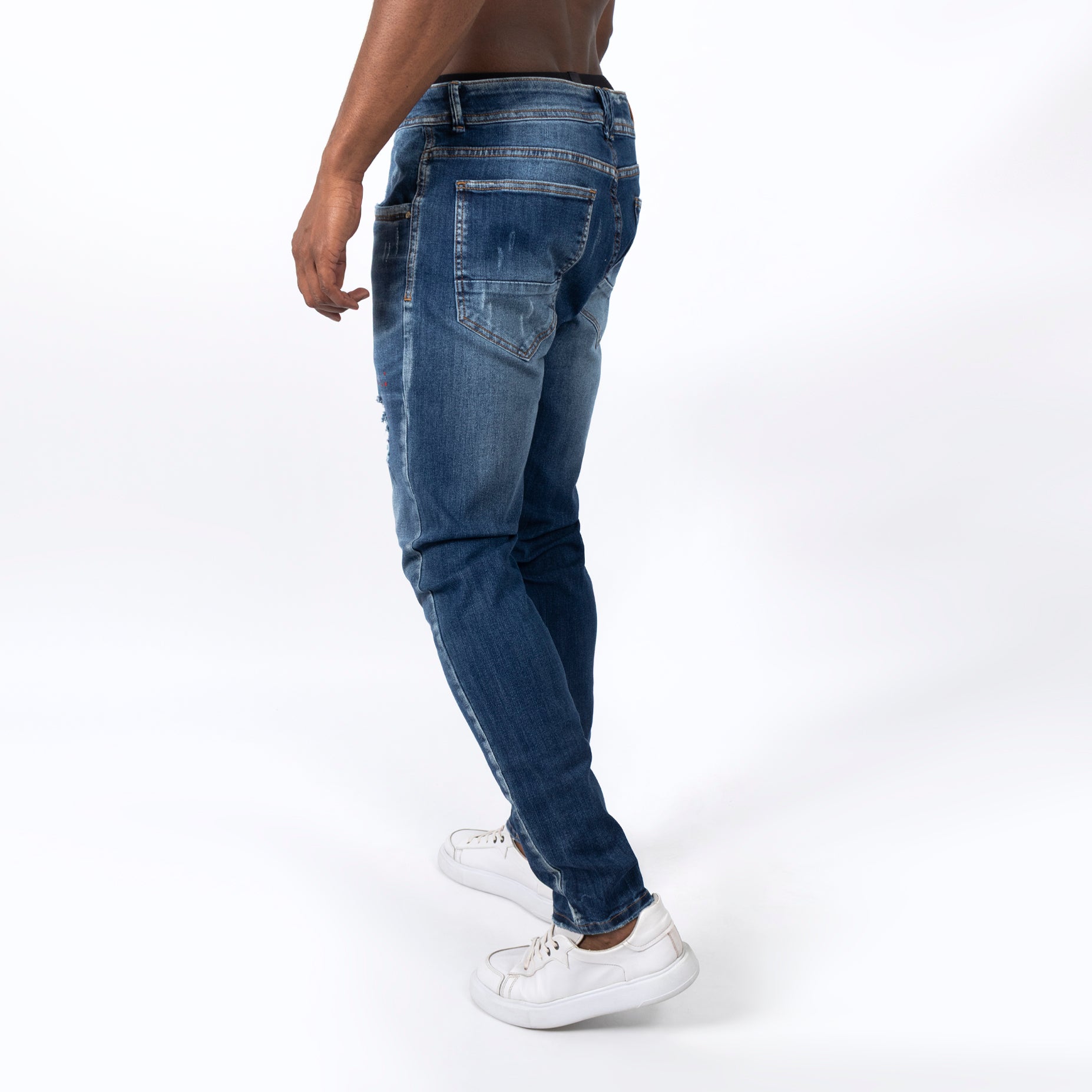 Jean hombre skinny gotas
