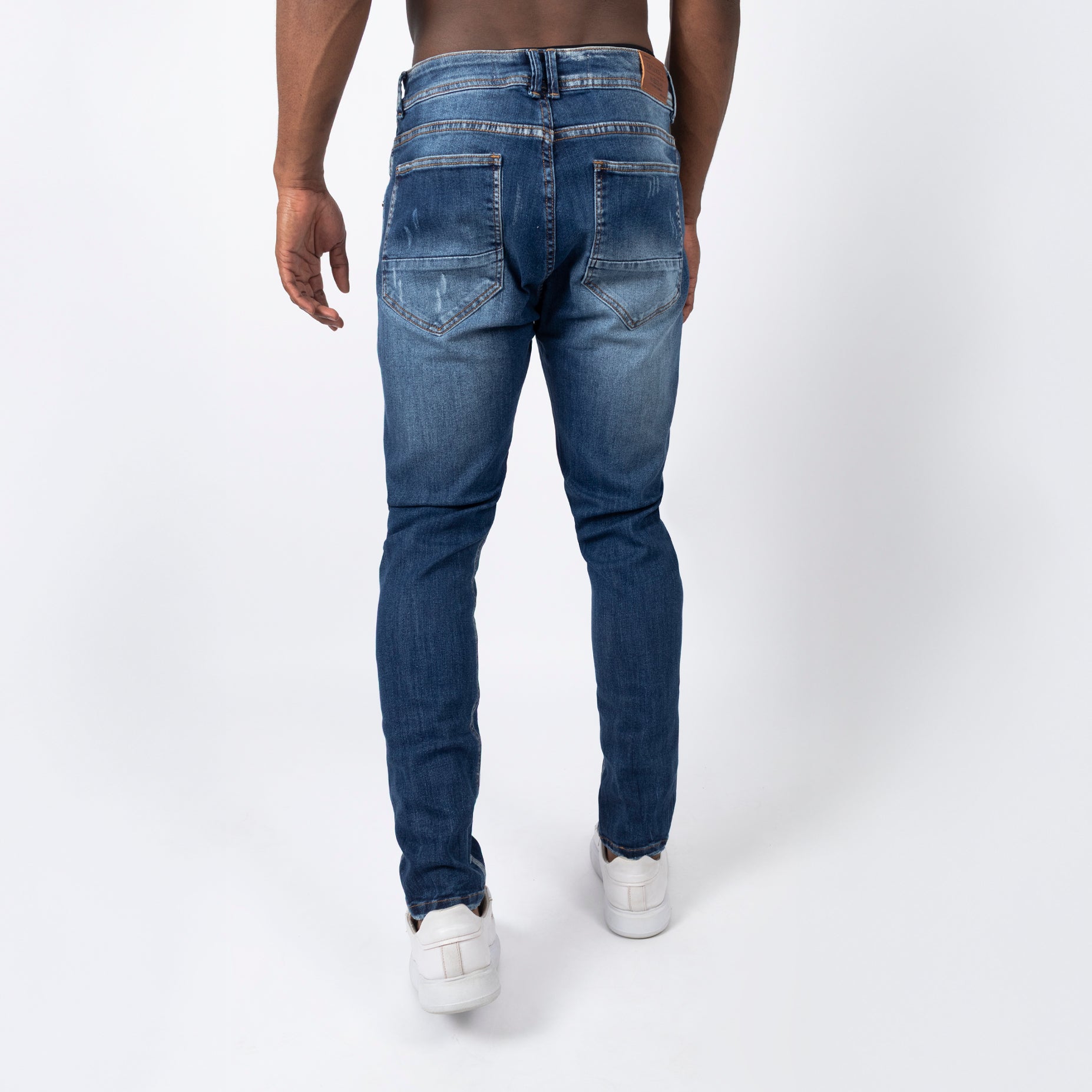 Jean hombre skinny gotas