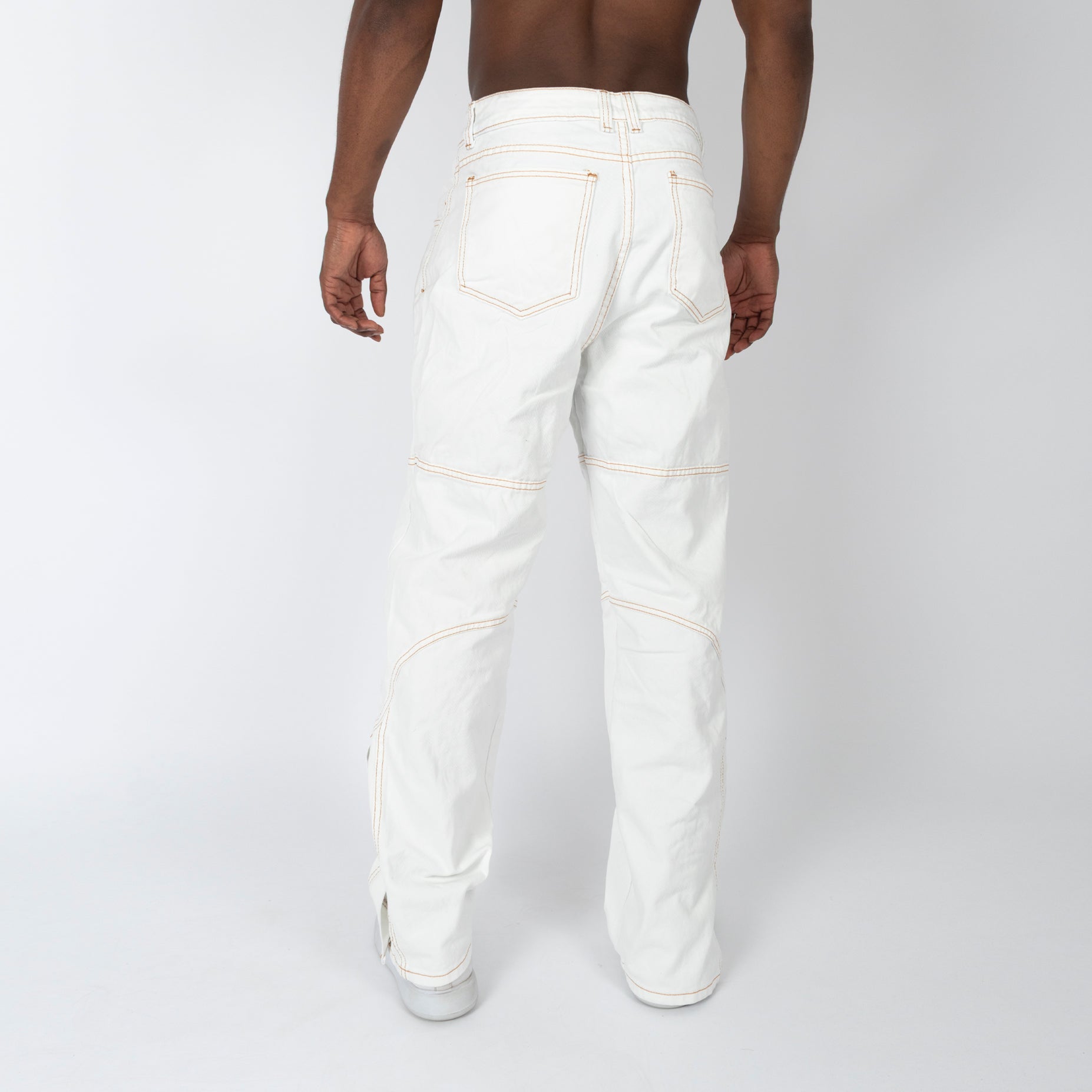 Jean hombre baggy beige