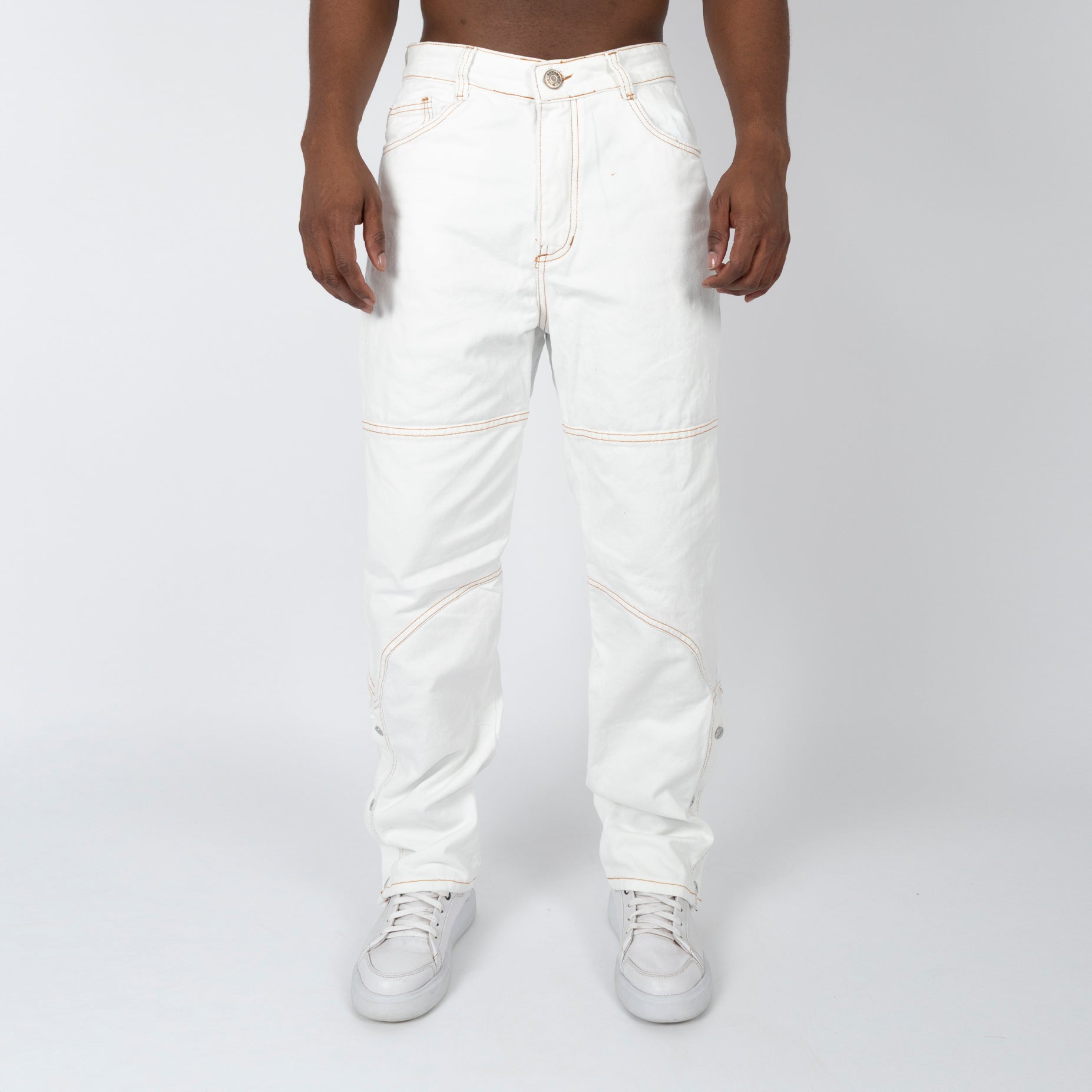 Jean hombre baggy beige