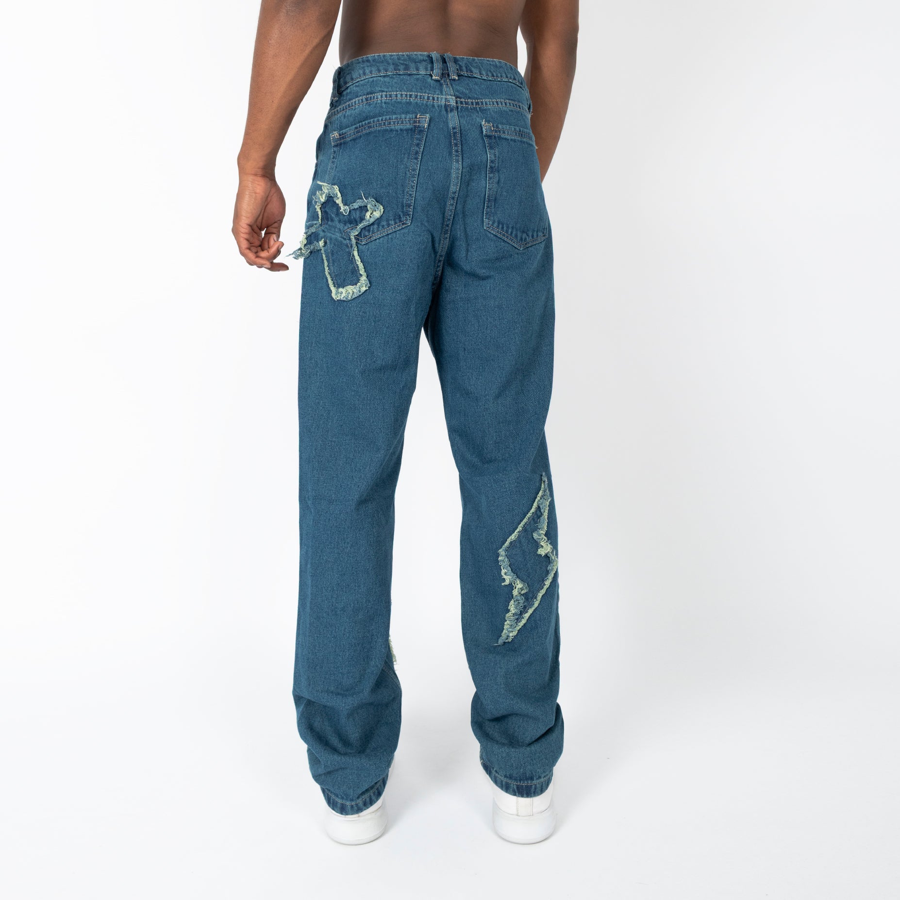 Jean hombre baggy cruz