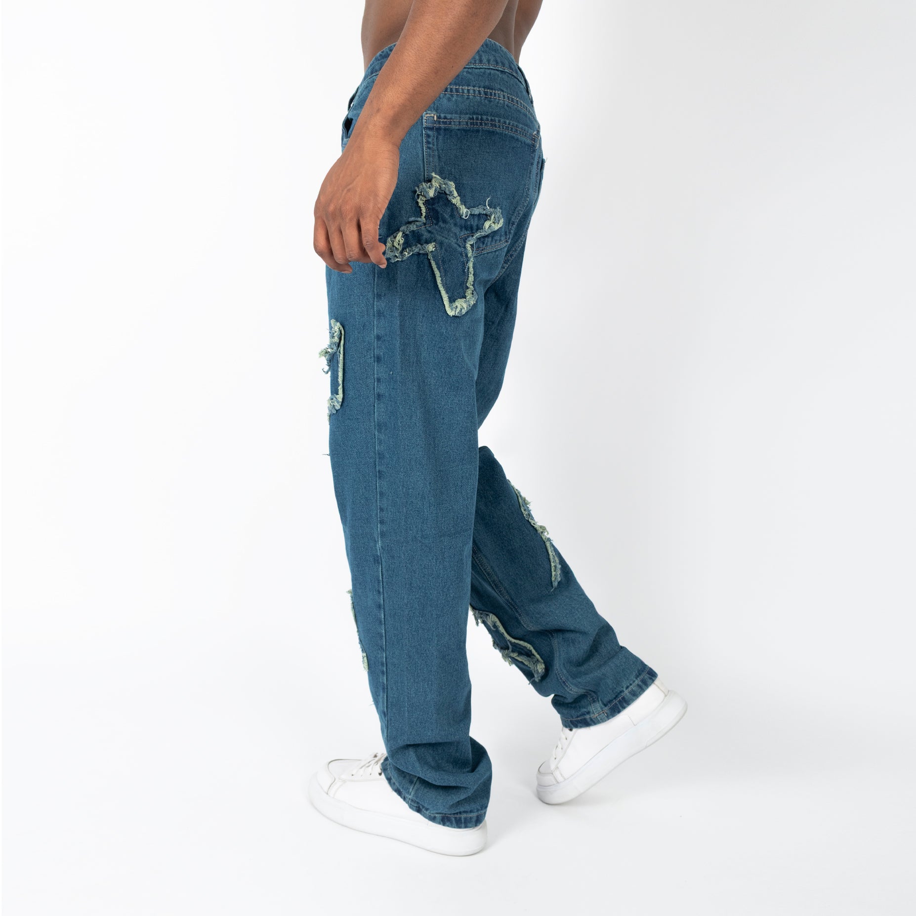 Jean hombre baggy cruz