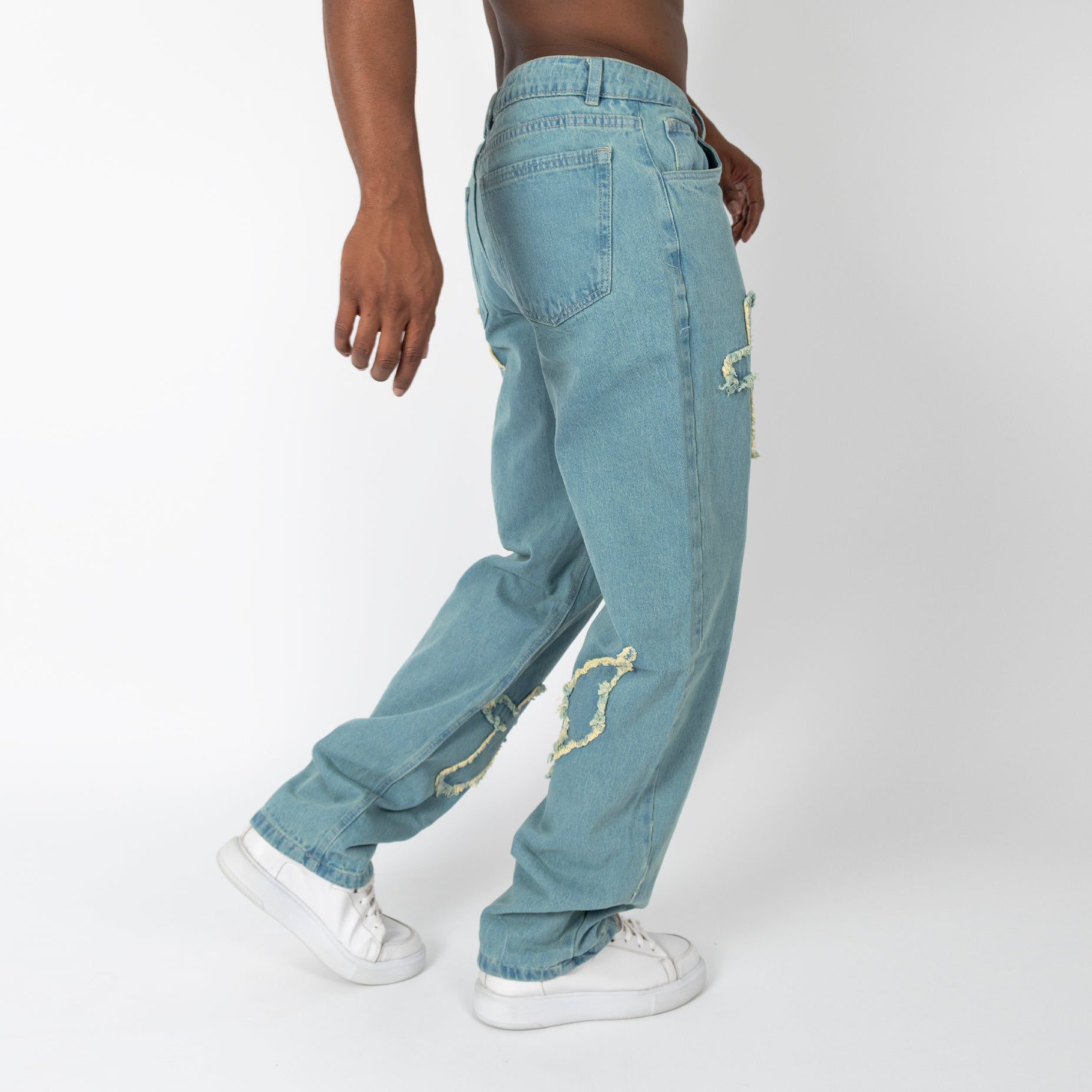 Jean hombre baggy cruz