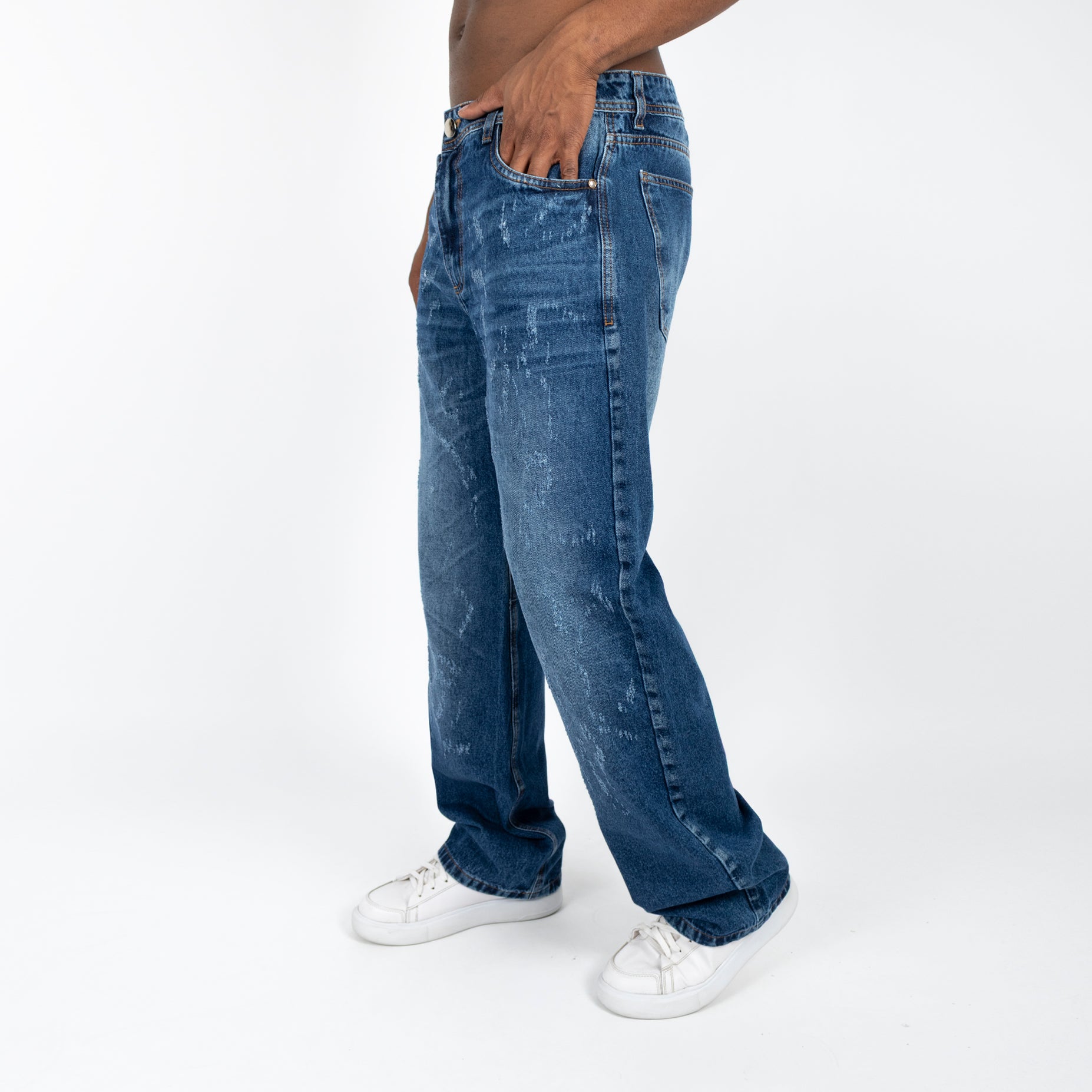 Jean hombre baggy degrade