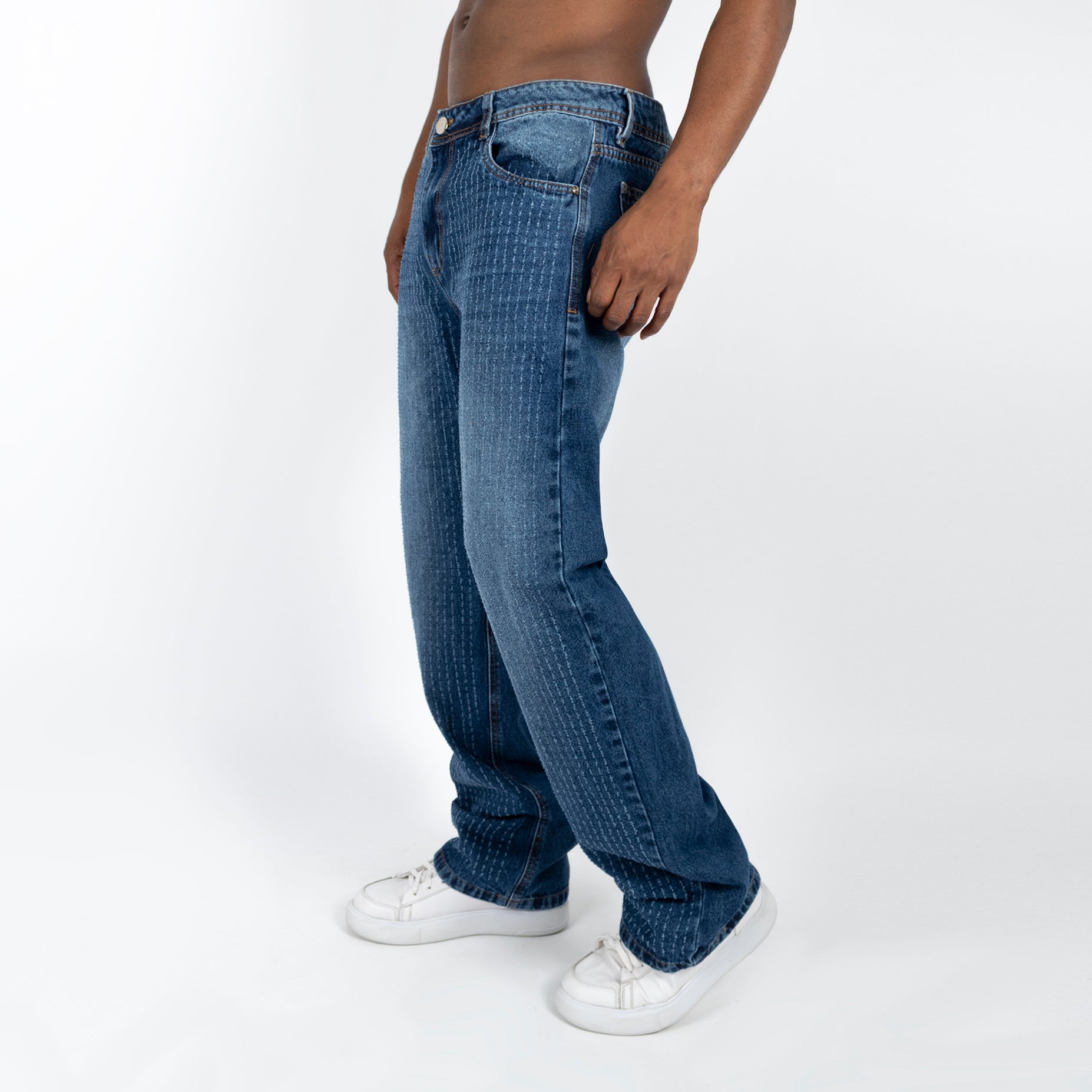 Jean hombre baggy clasico