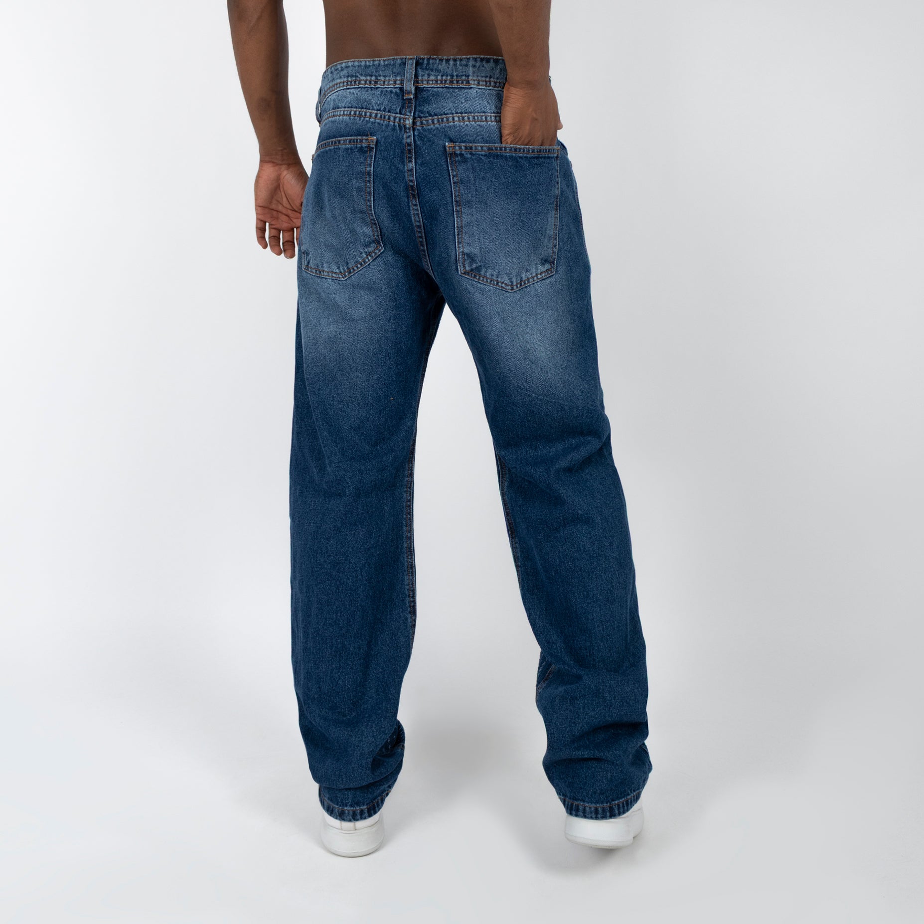 Jean hombre baggy clasico