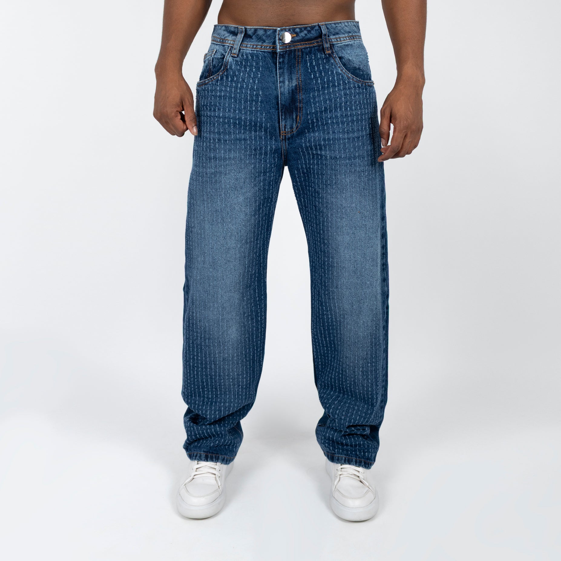 Jean hombre baggy clasico