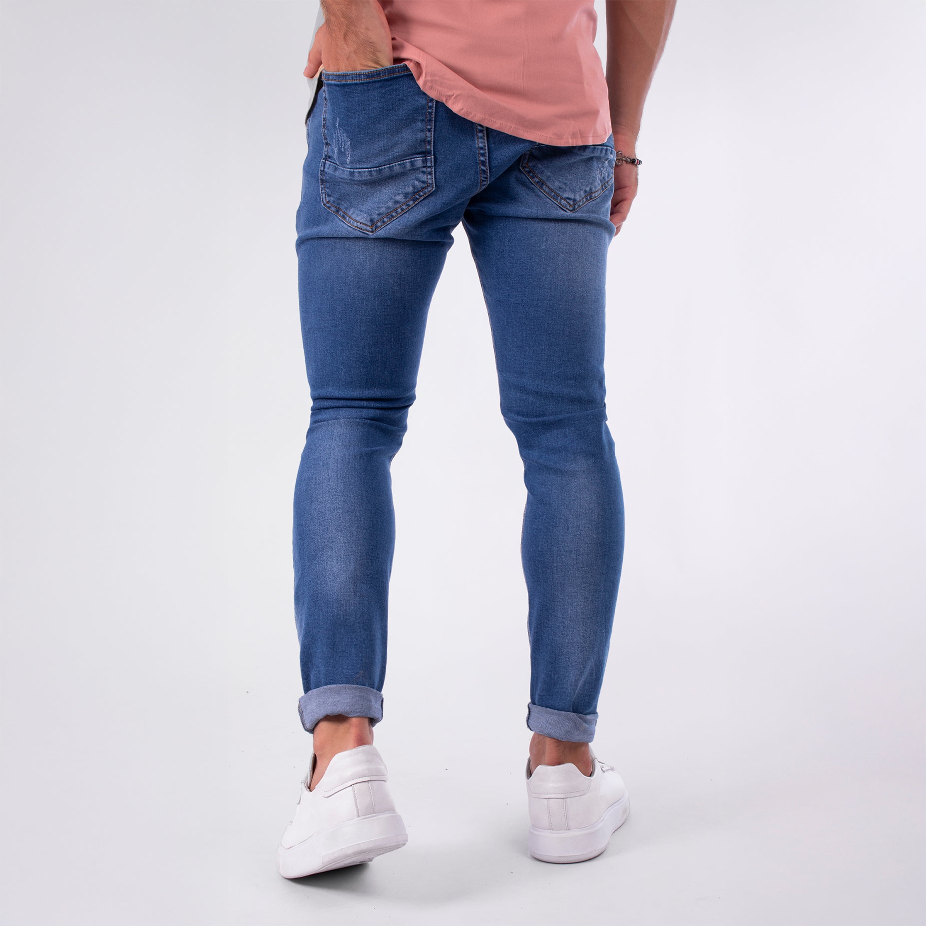 Jean hombre con estampado