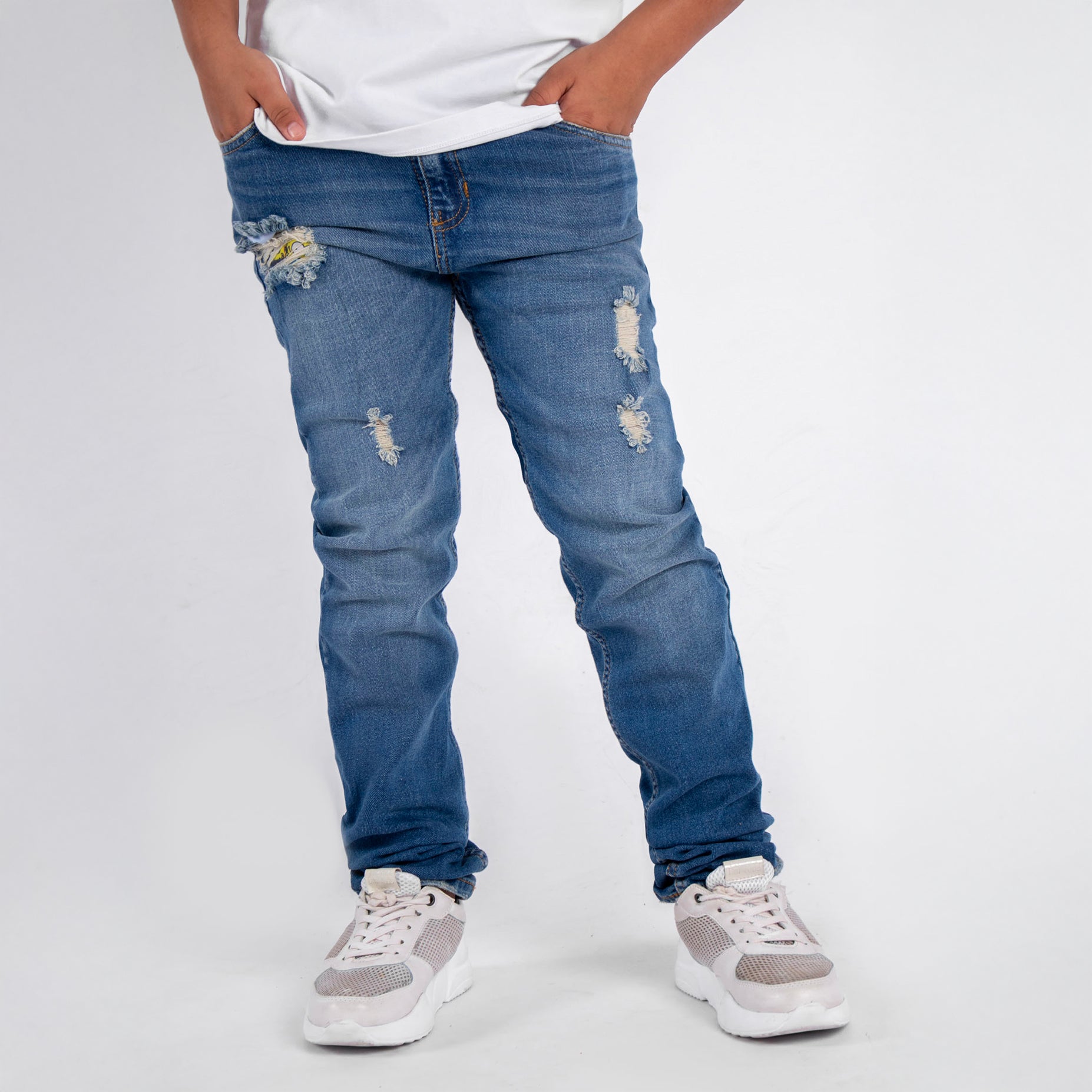 Jean niño skinny lasser cross