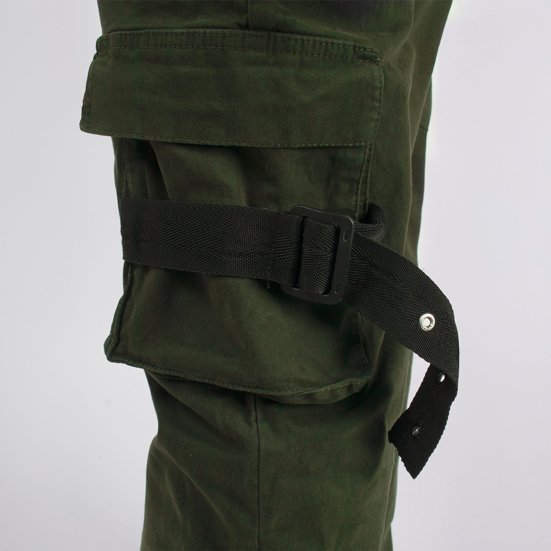 Jogger hombre bolsillo verde