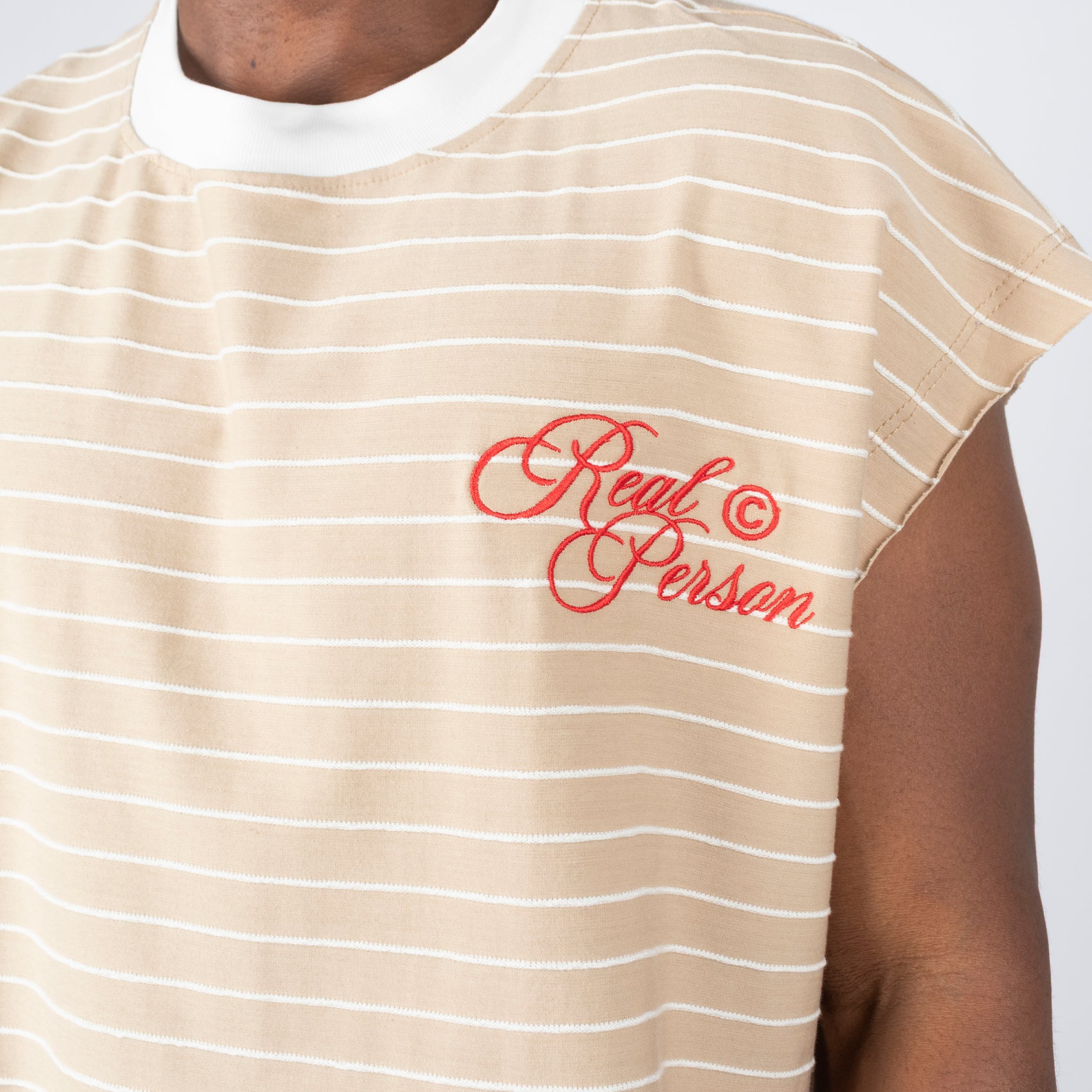 Camisilla hombre bordada Person