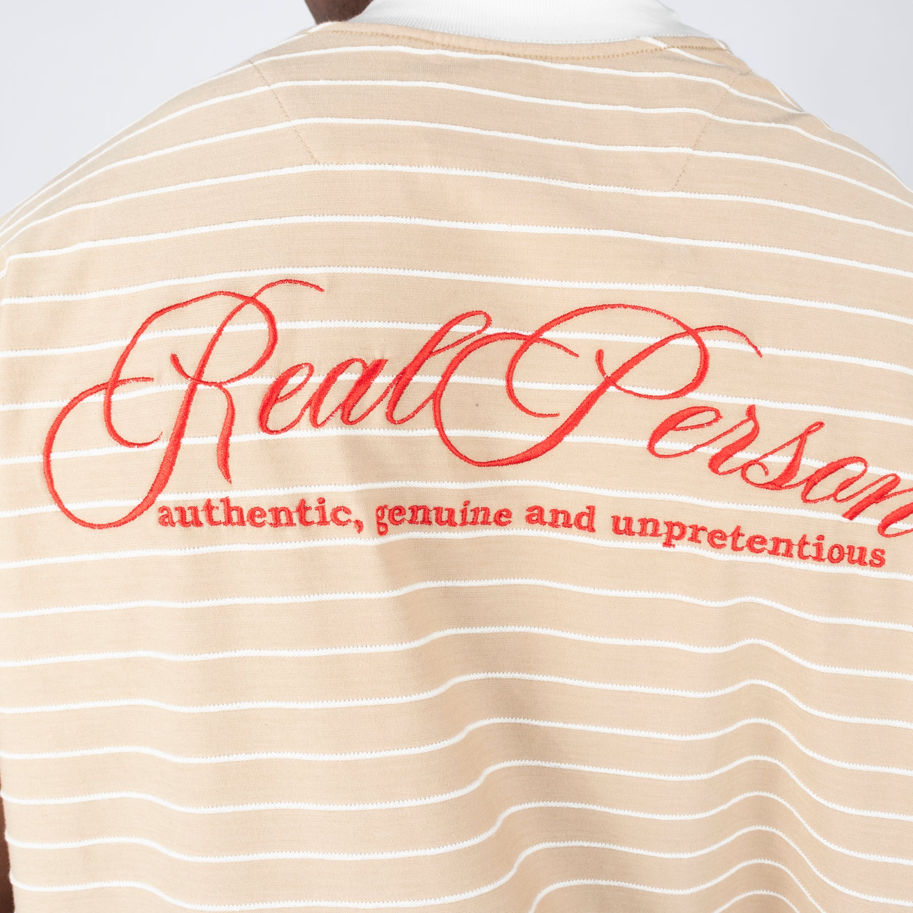 Camisilla hombre bordada Person