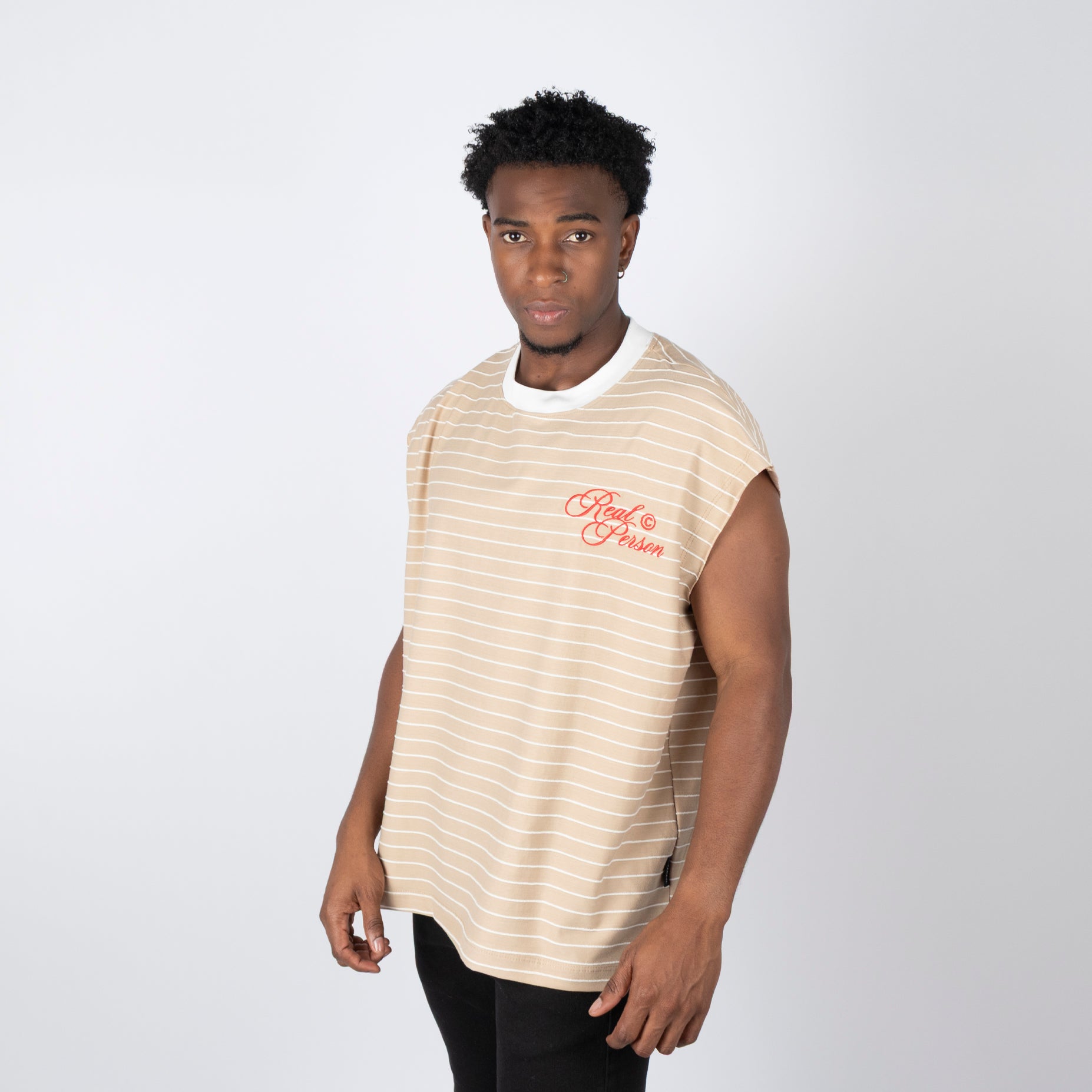 Camisilla hombre bordada Person