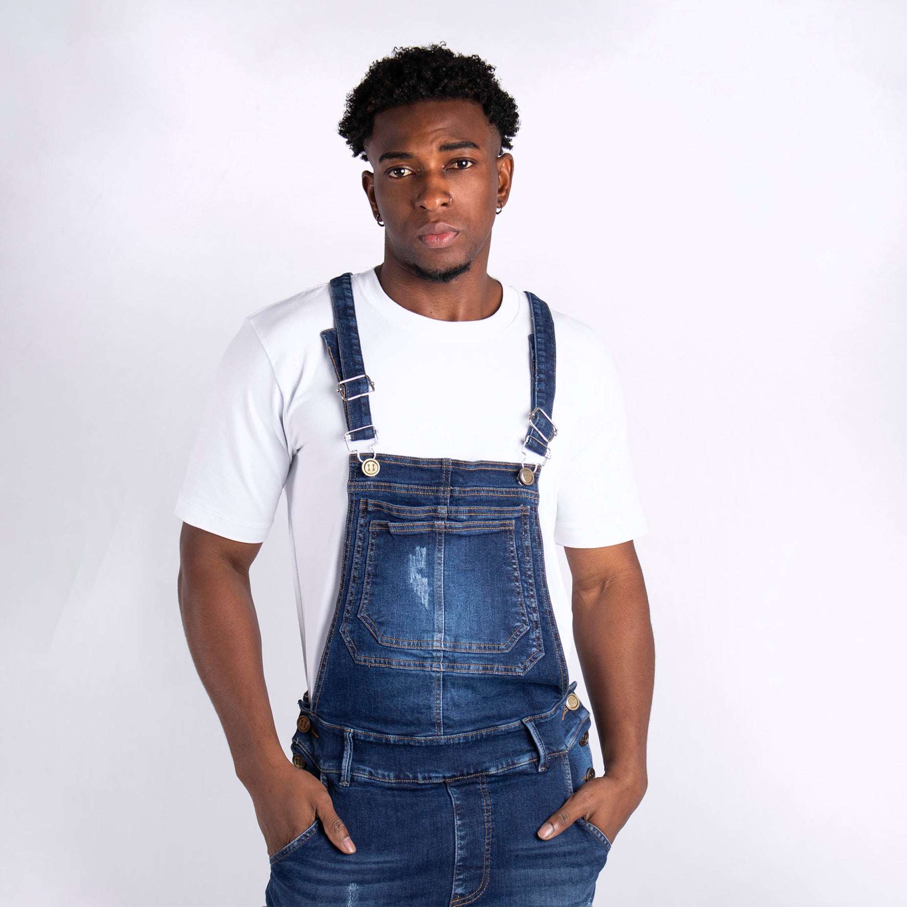 Overol hombre azul oscuro