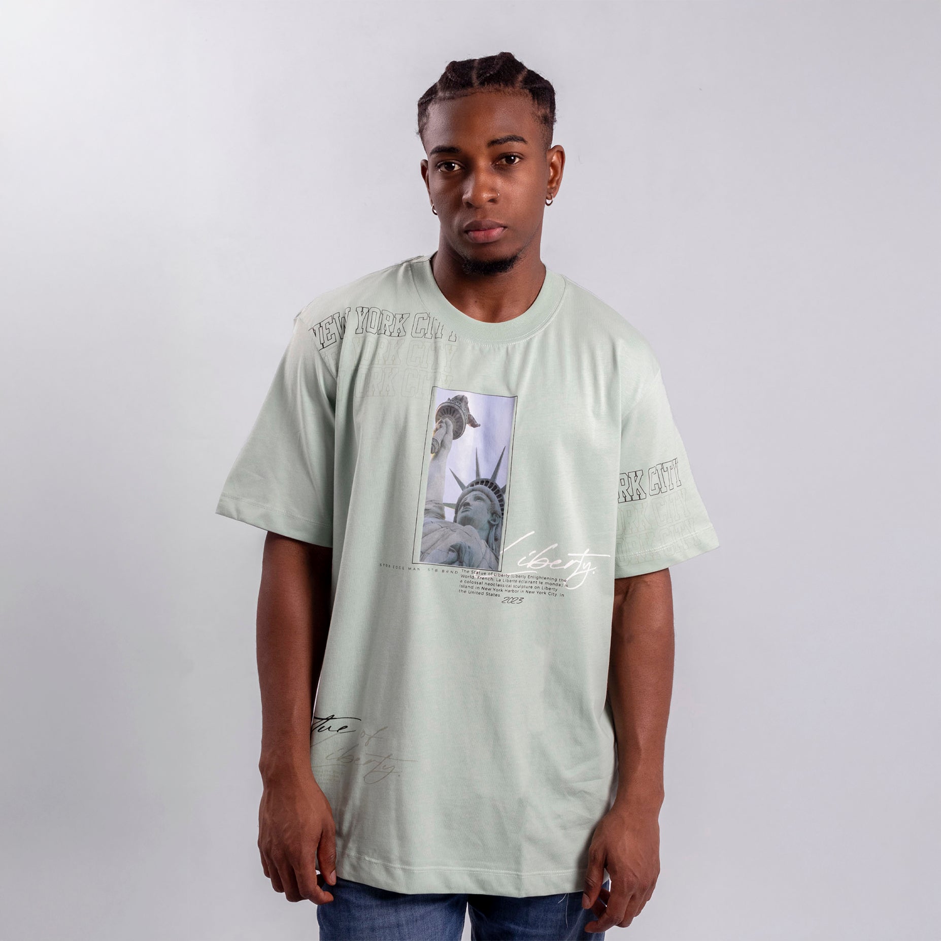 Oversize hombre new york