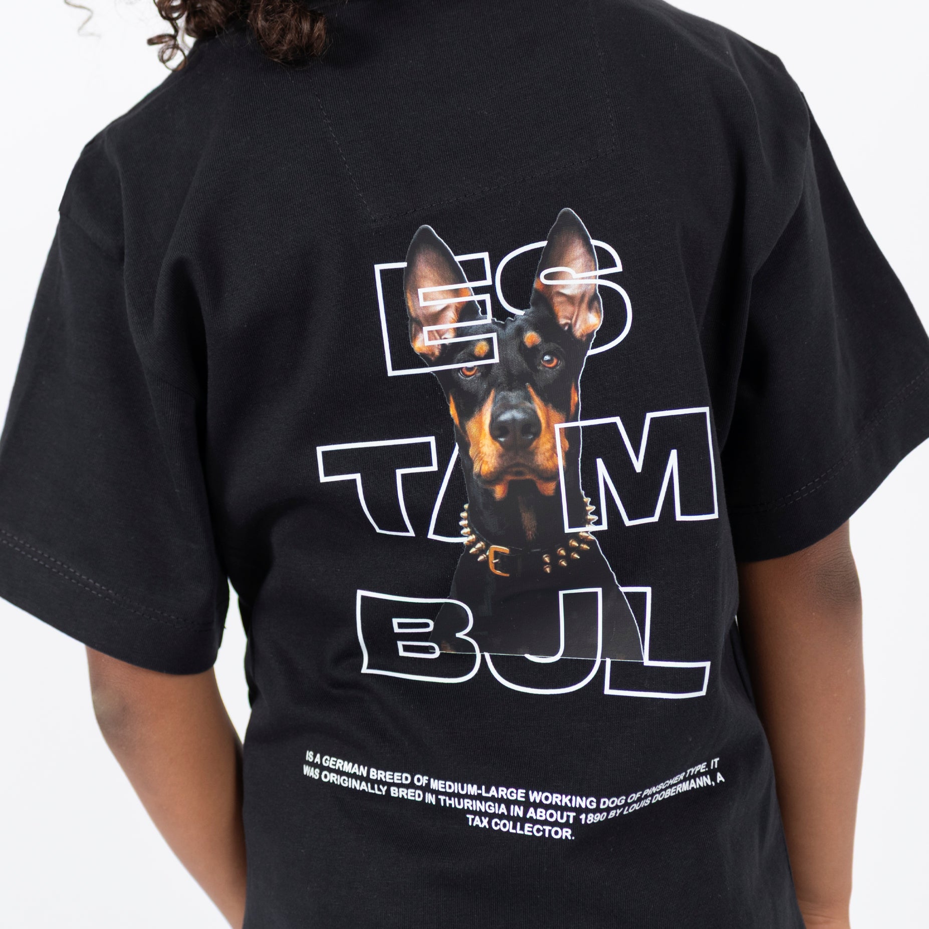 Oversie niño Doberman