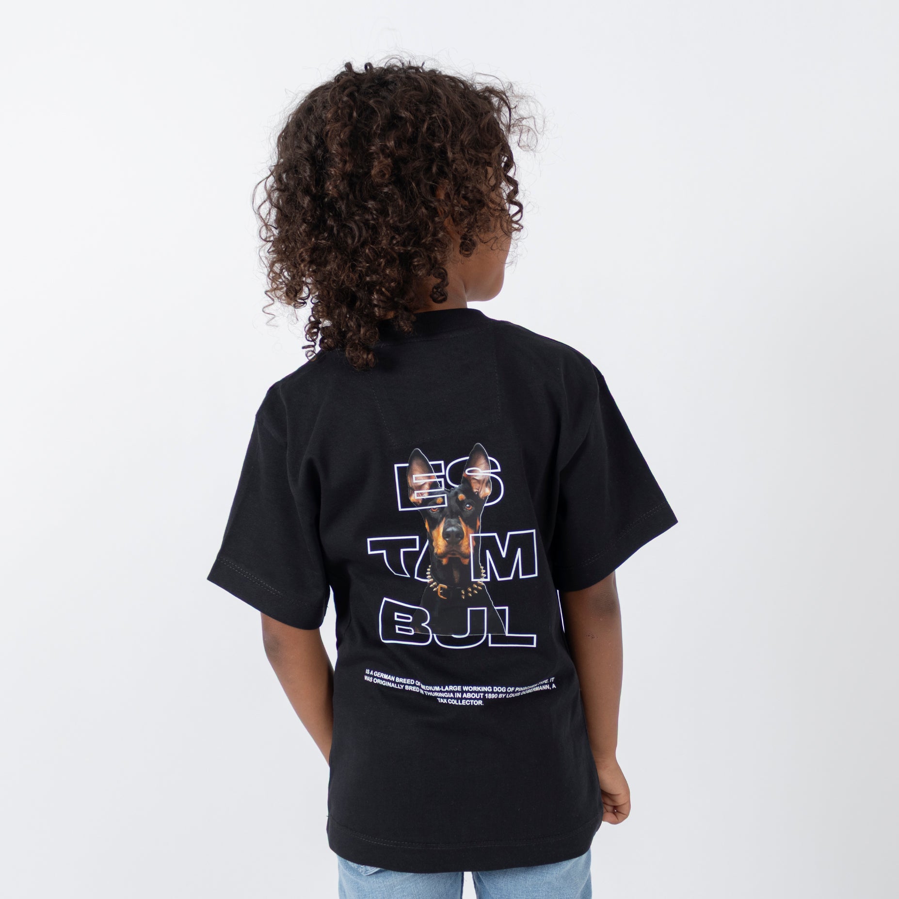 Oversie niño Doberman