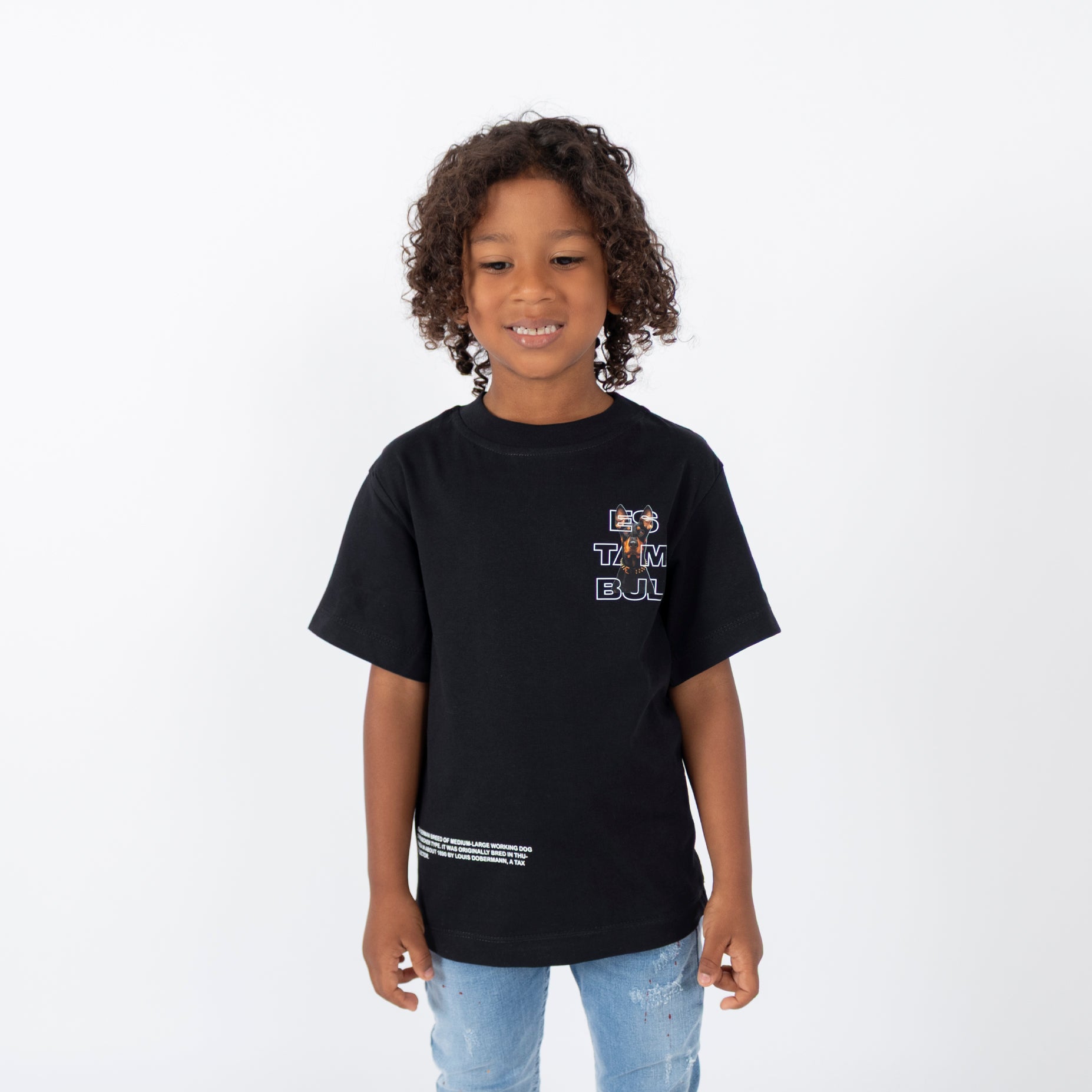 Oversie niño Doberman