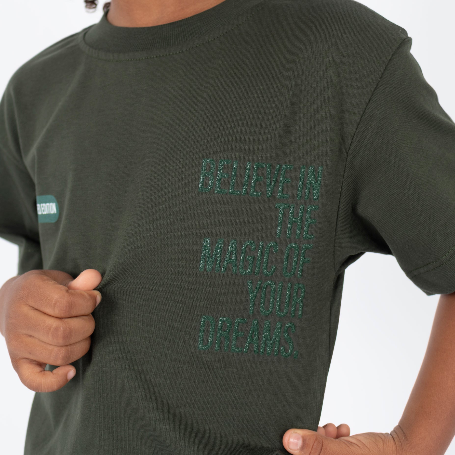 Oversize niño Believe