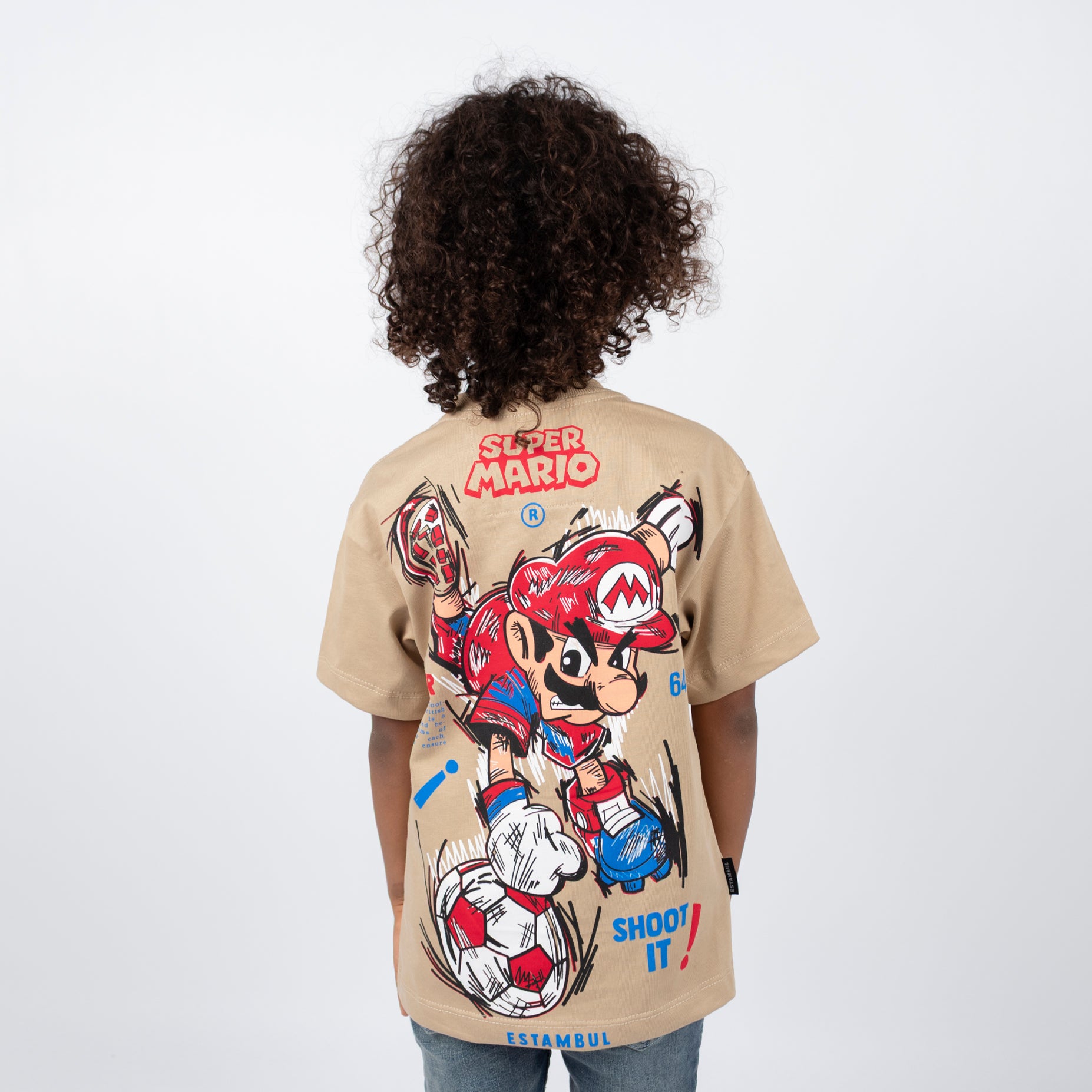 Oversize niño Super Mario